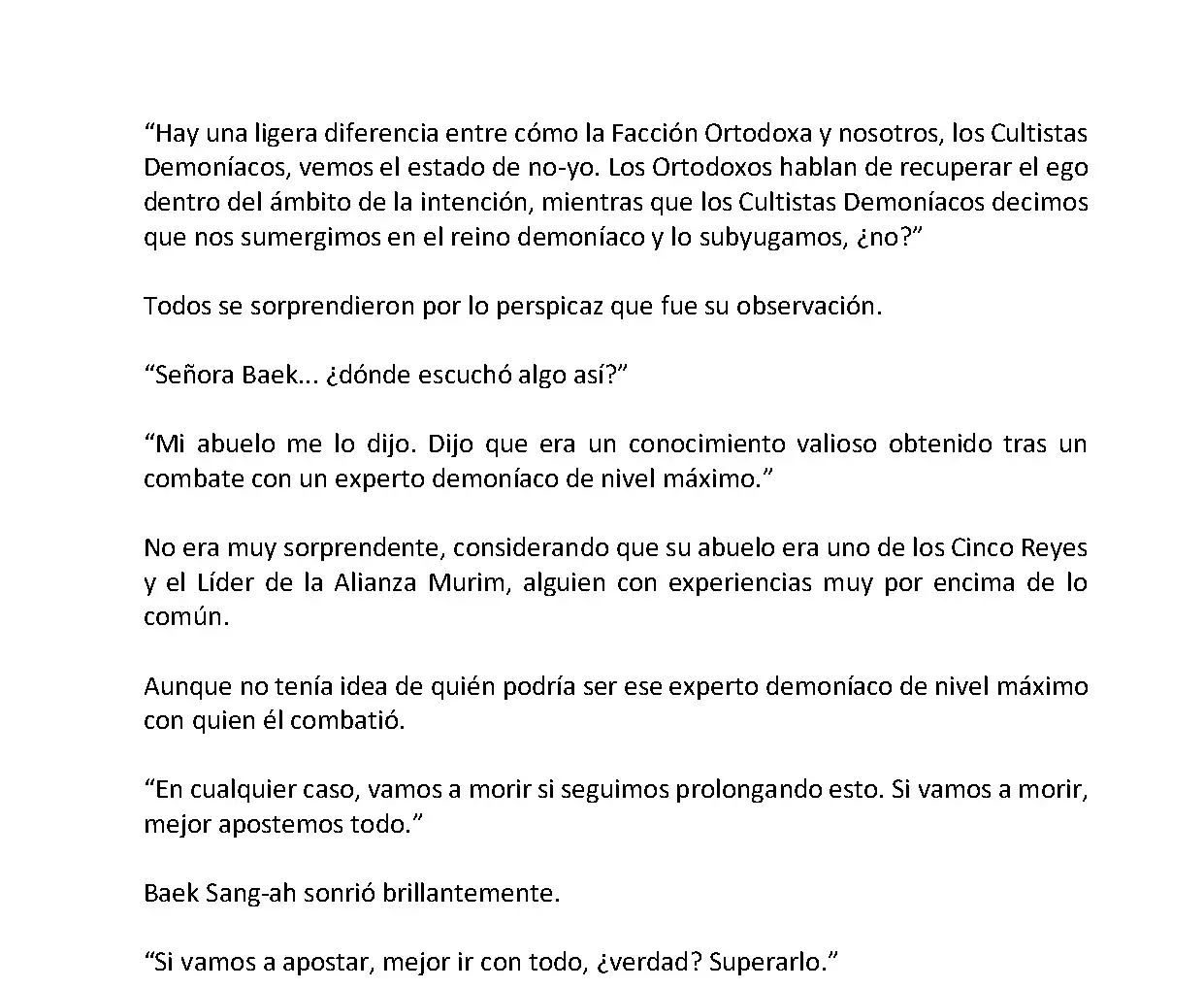 Mi Esposa es la Lider del Culto Demoniaco (Novela) - Capítulo 71 - Página 15 - LectorTMOo