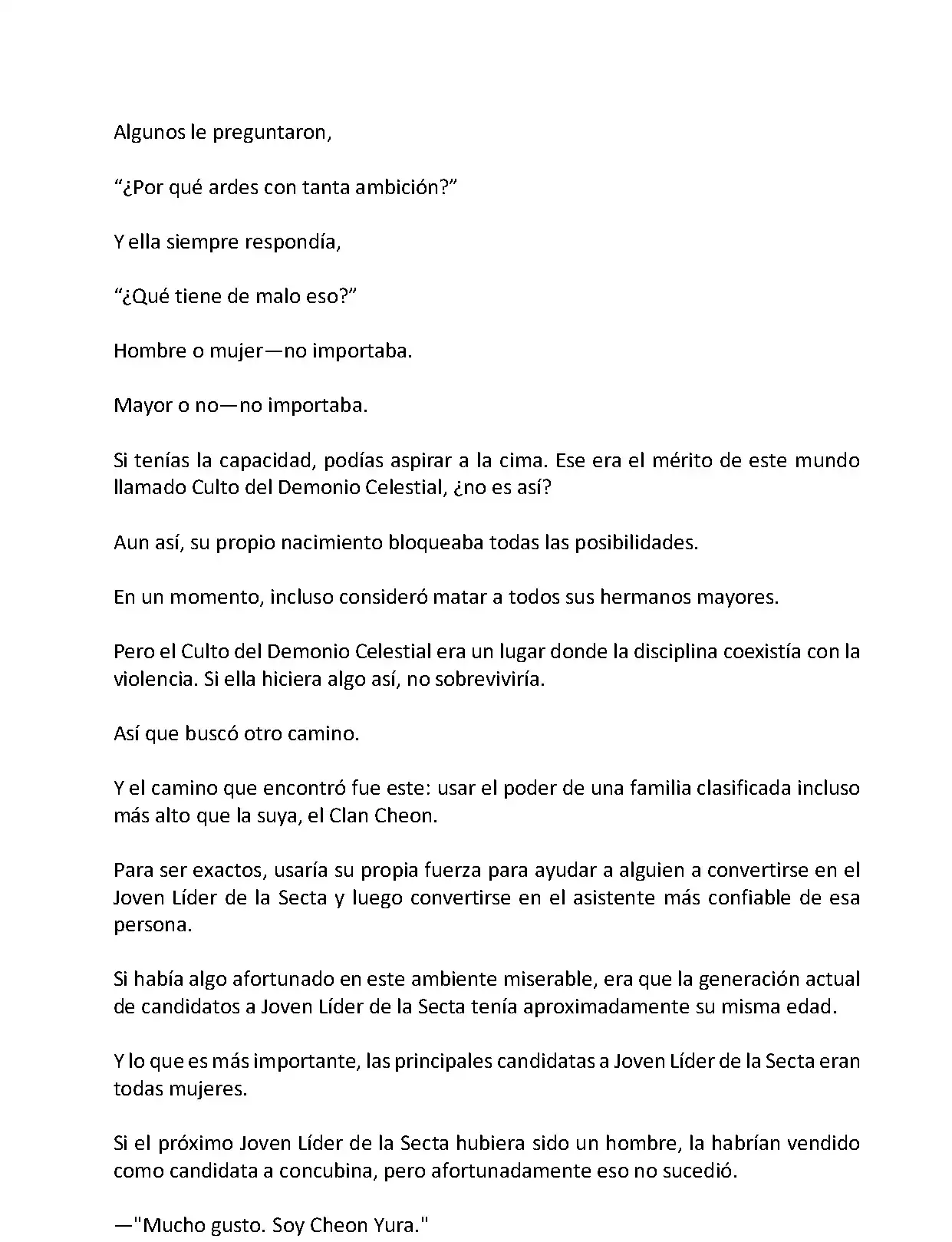 Mi Esposa es la Lider del Culto Demoniaco (Novela) - Capítulo 73 - Página 8 - LectorTMOo
