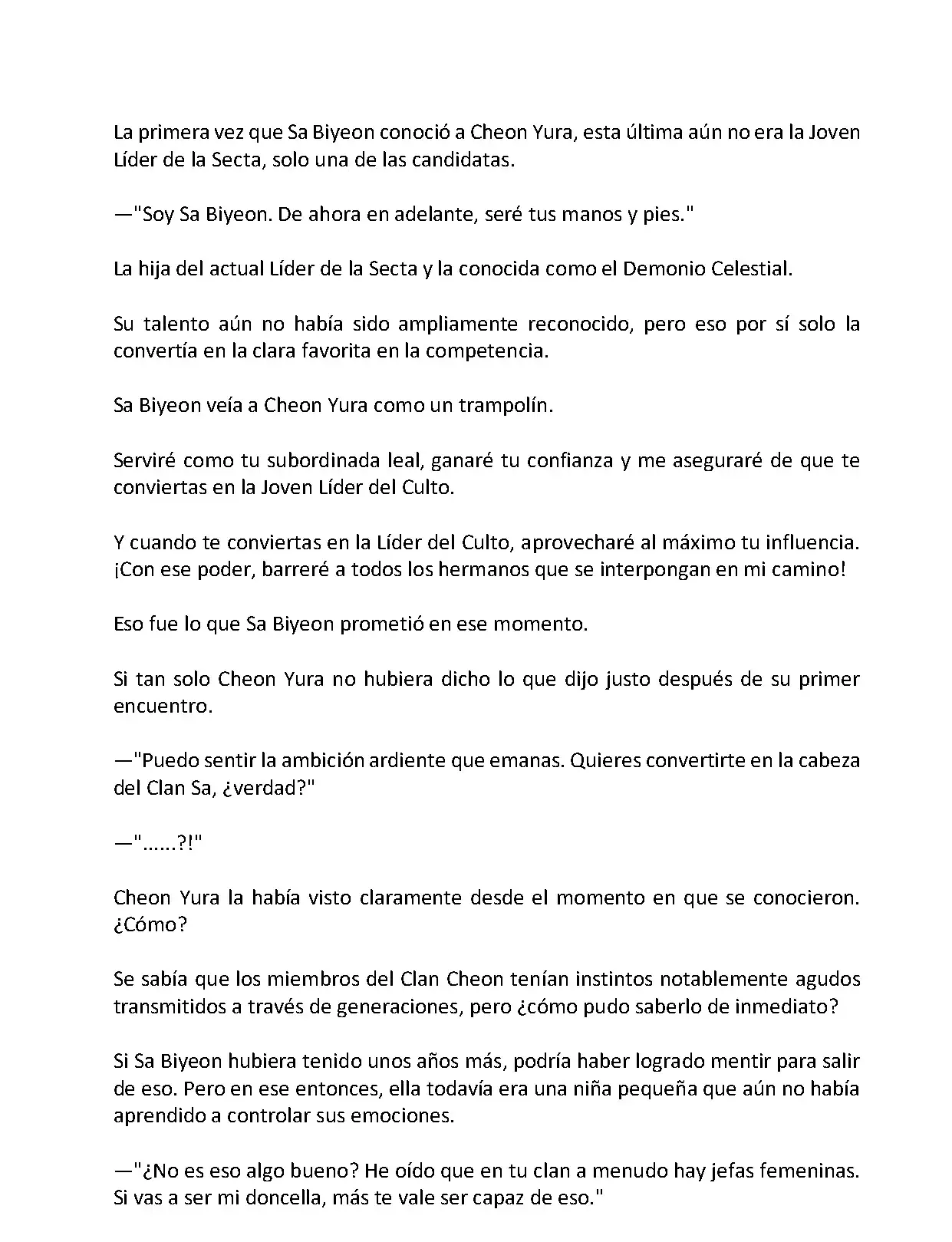 Mi Esposa es la Lider del Culto Demoniaco (Novela) - Capítulo 73 - Página 9 - LectorTMOo