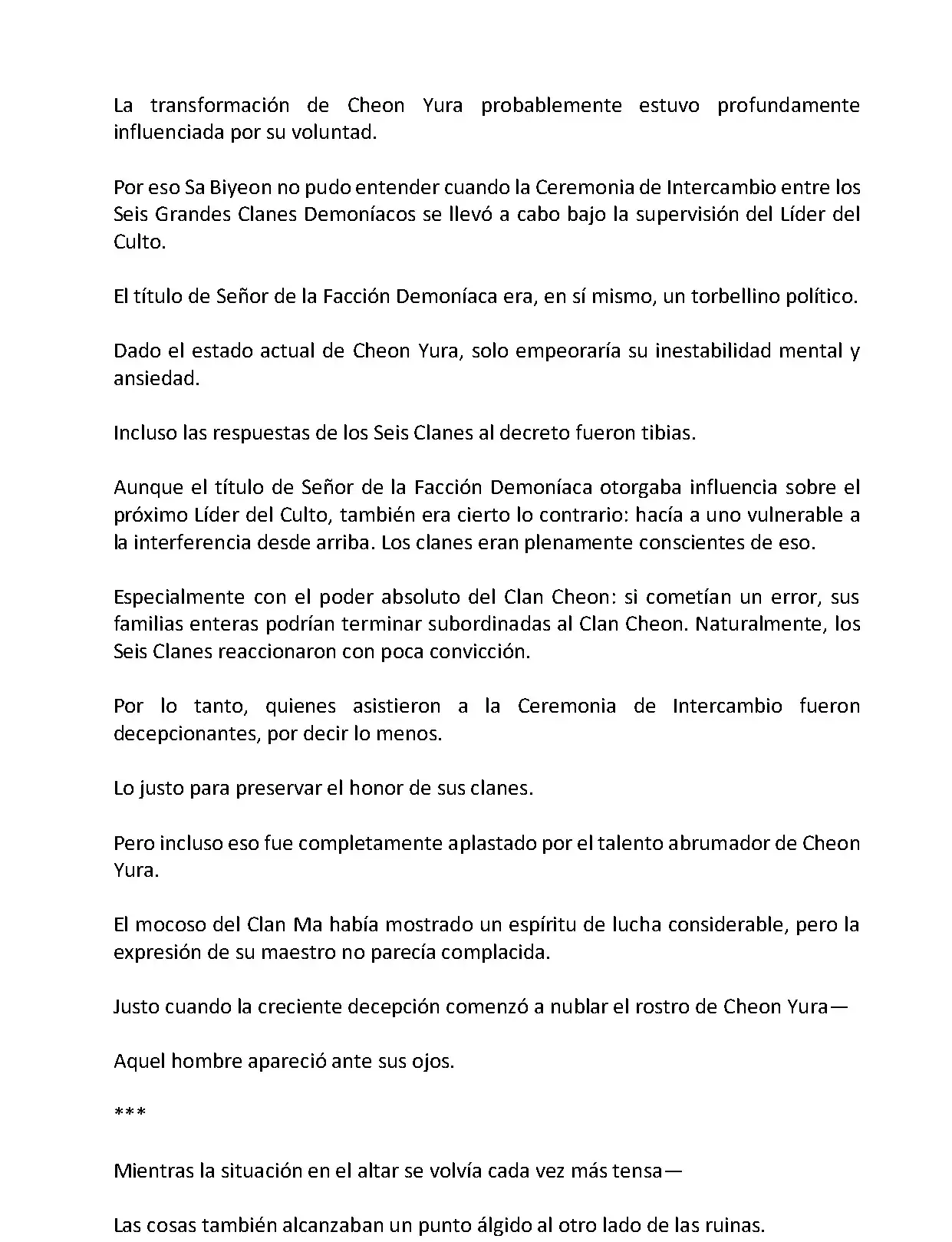 Mi Esposa es la Lider del Culto Demoniaco (Novela) - Capítulo 73 - Página 12 - LectorTMOo
