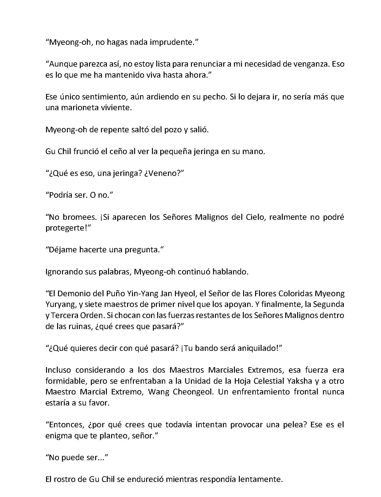 Mi Esposa es la Lider del Culto Demoniaco (Novela) - Capítulo 74 - Página 5 - LectorTMOo