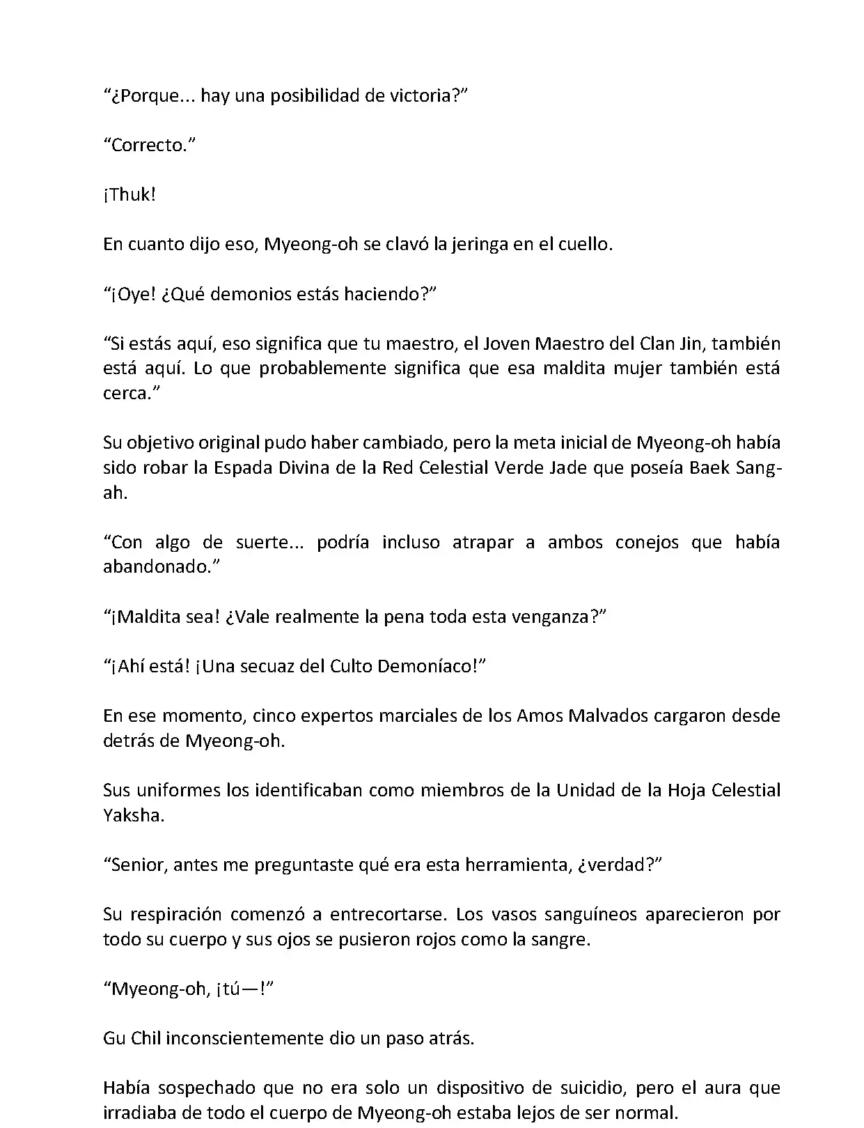 Mi Esposa es la Lider del Culto Demoniaco (Novela) - Capítulo 74 - Página 6 - LectorTMOo