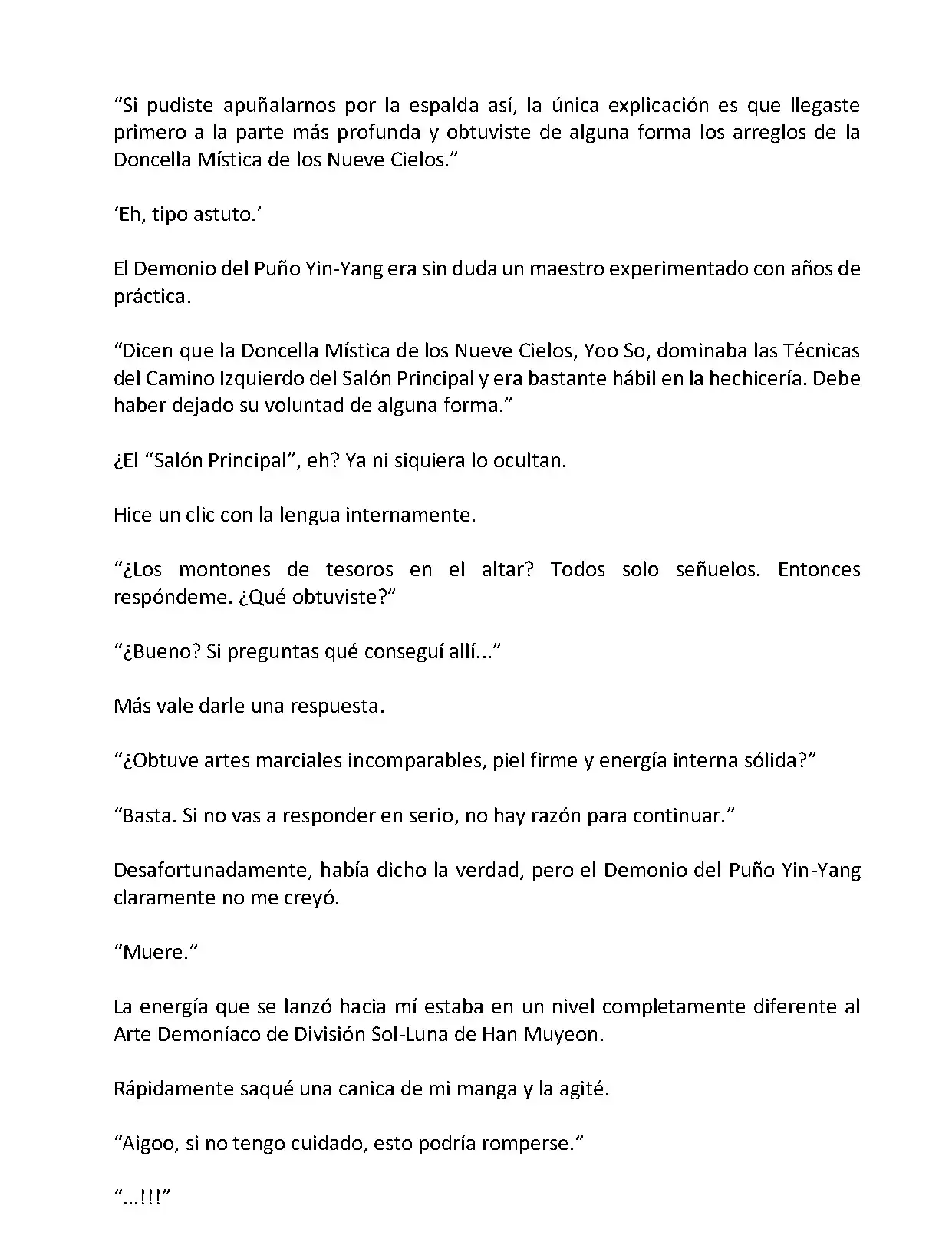 Mi Esposa es la Lider del Culto Demoniaco (Novela) - Capítulo 77 - Página 3 - LectorTMOo