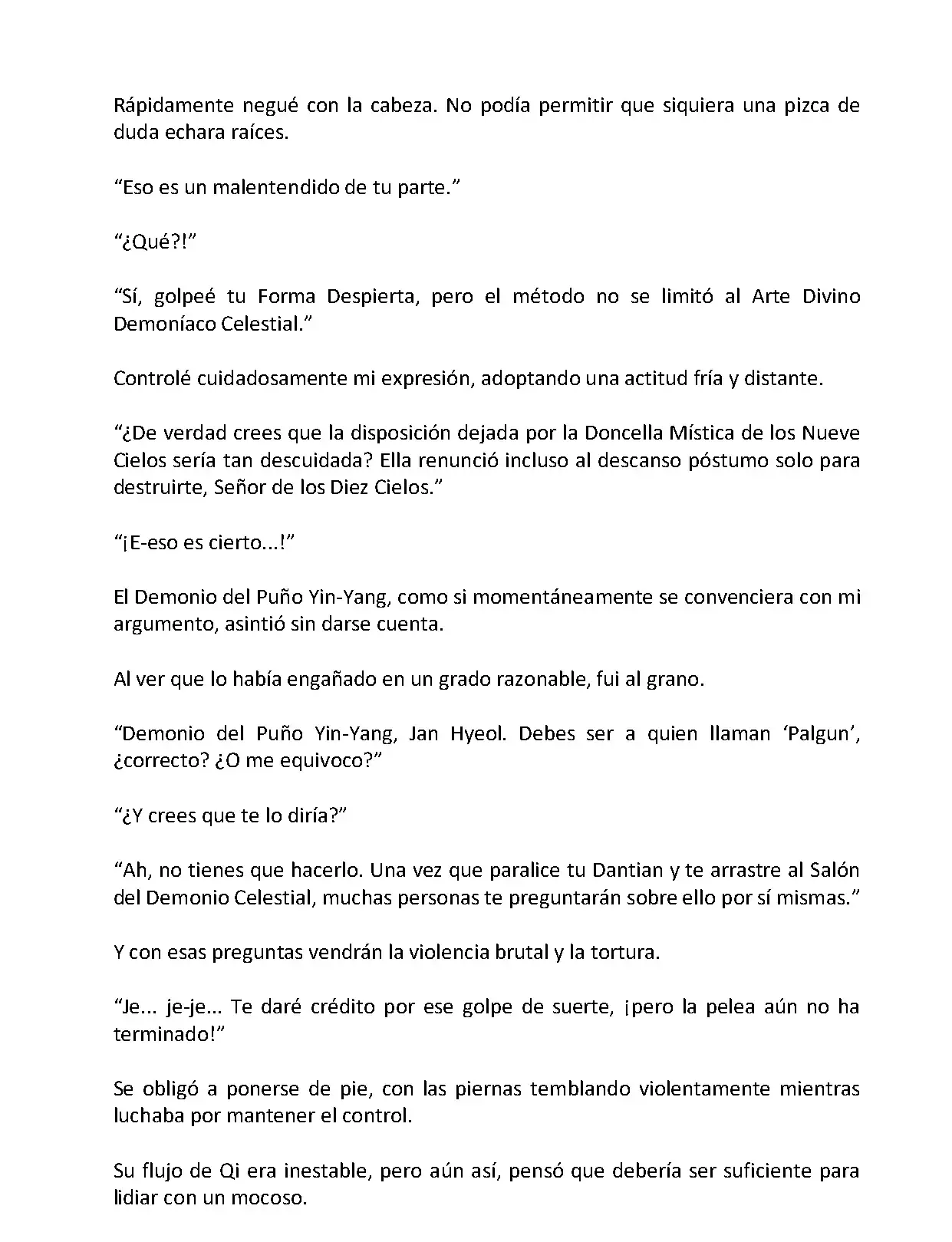 Mi Esposa es la Lider del Culto Demoniaco (Novela) - Capítulo 79 - Página 4 - LectorTMOo