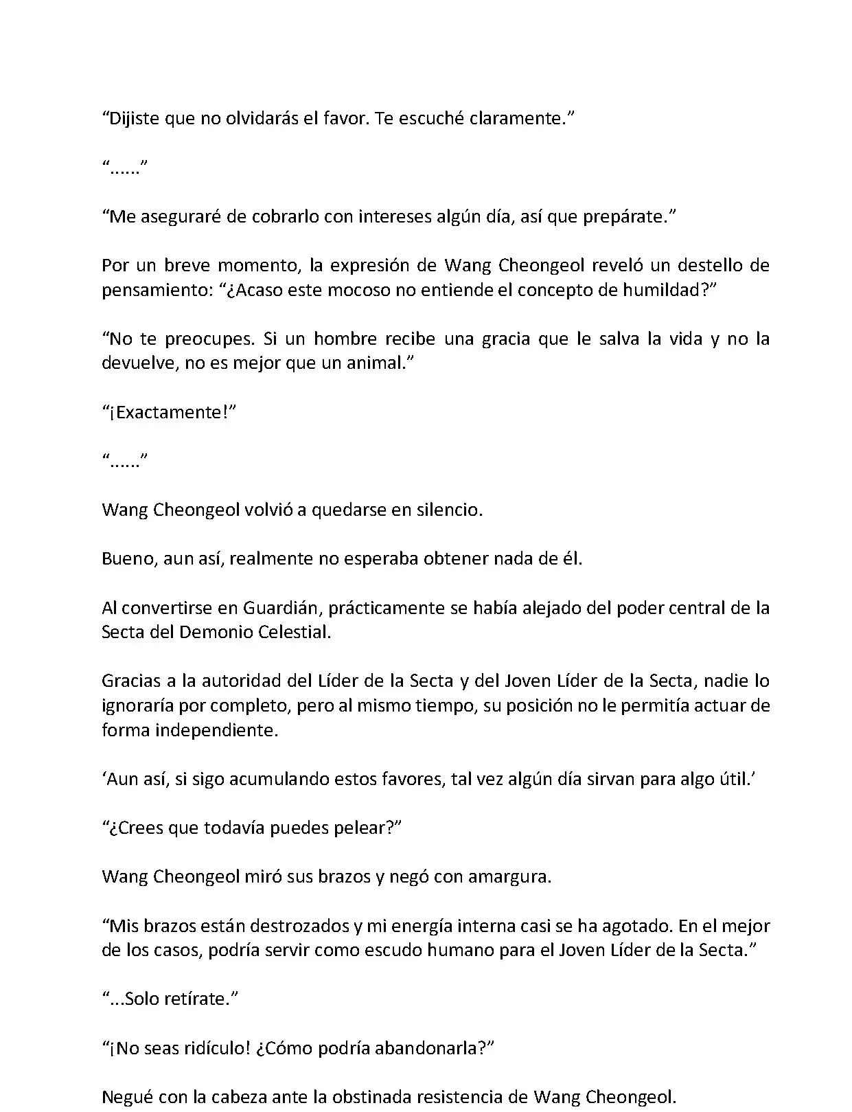 Mi Esposa es la Lider del Culto Demoniaco (Novela) - Capítulo 79 - Página 7 - LectorTMOo