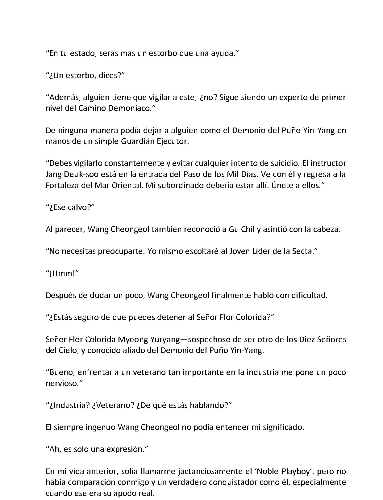 Mi Esposa es la Lider del Culto Demoniaco (Novela) - Capítulo 79 - Página 8 - LectorTMOo