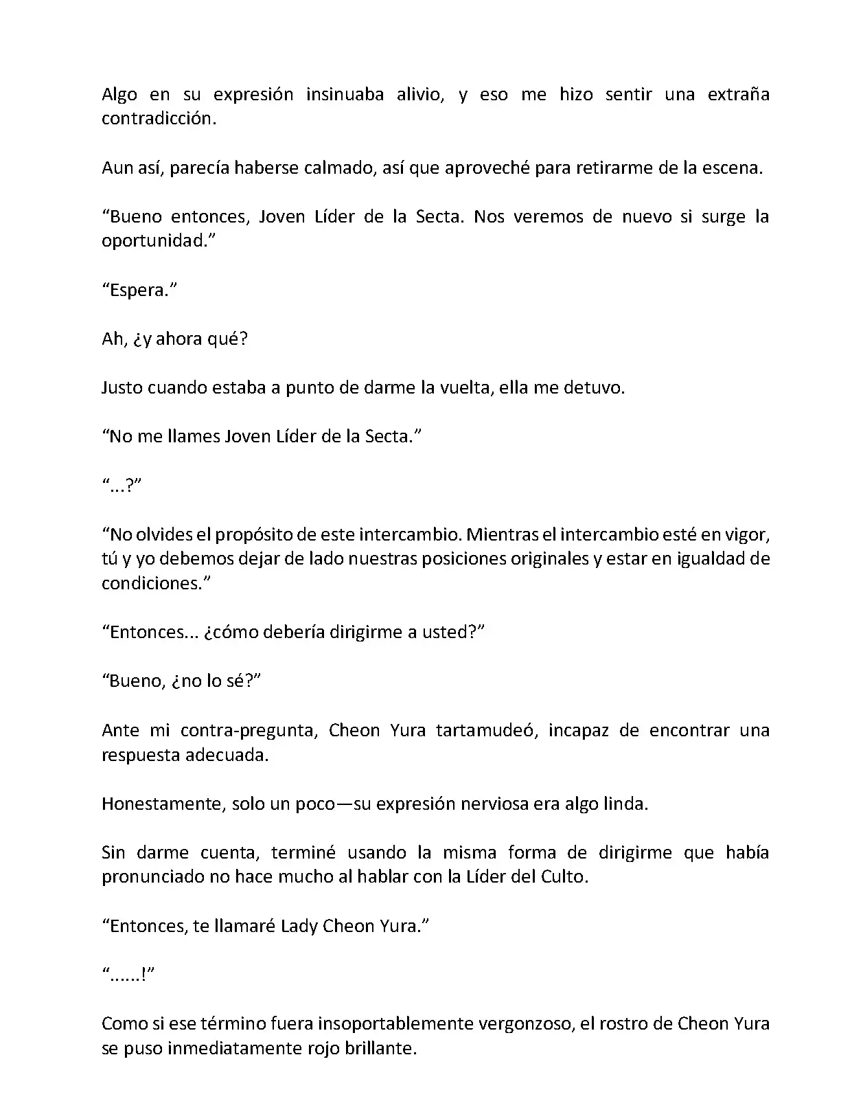 Mi Esposa es la Lider del Culto Demoniaco (Novela) - Capítulo 8 - Página 7 - LectorTMOo