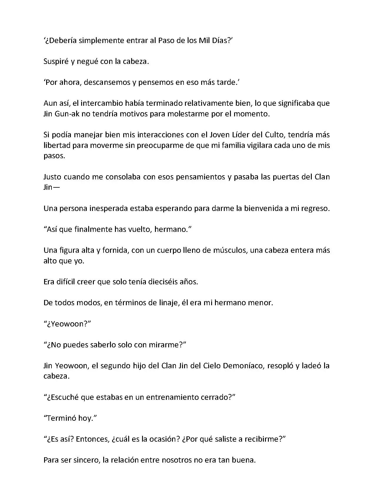Mi Esposa es la Lider del Culto Demoniaco (Novela) - Capítulo 8 - Página 9 - LectorTMOo