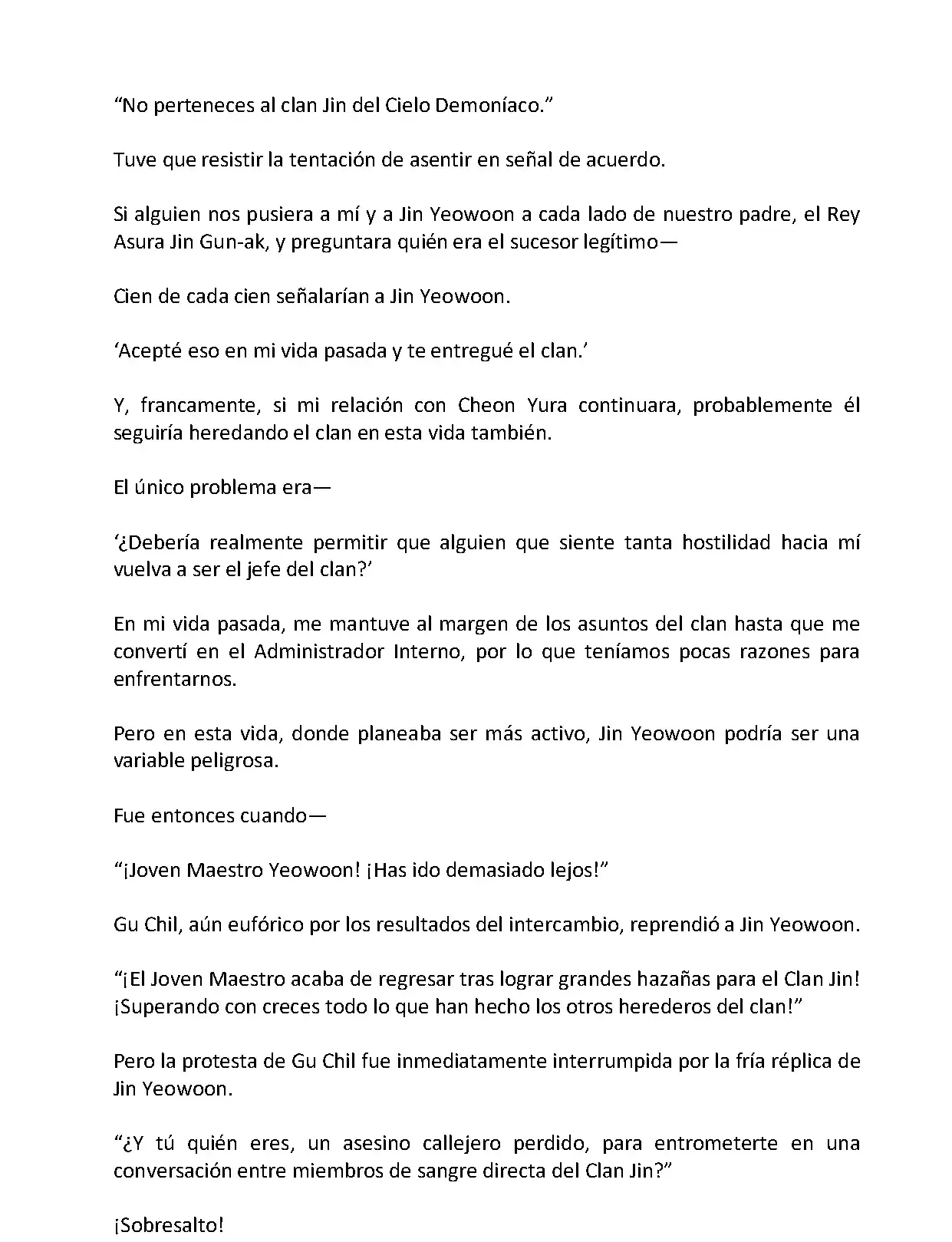 Mi Esposa es la Lider del Culto Demoniaco (Novela) - Capítulo 8 - Página 11 - LectorTMOo