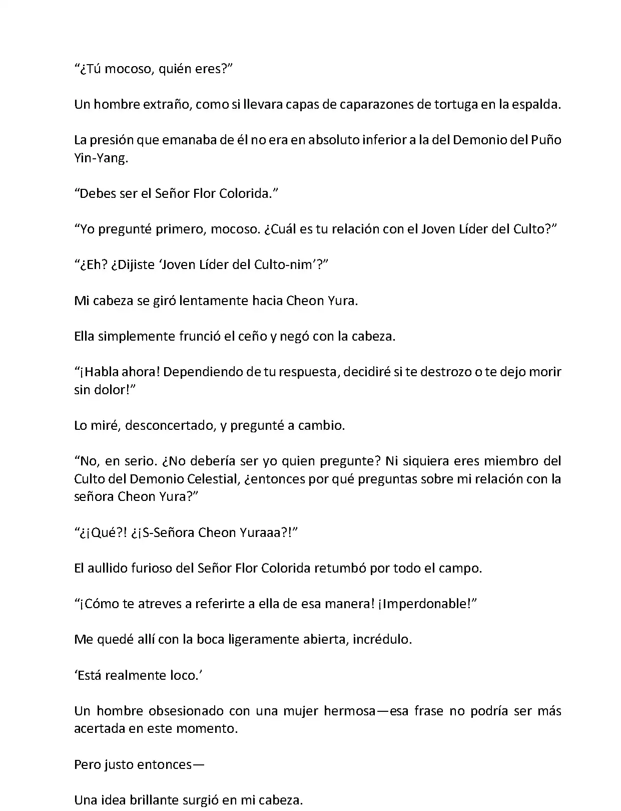 Mi Esposa es la Lider del Culto Demoniaco (Novela) - Capítulo 80 - Página 5 - LectorTMOo