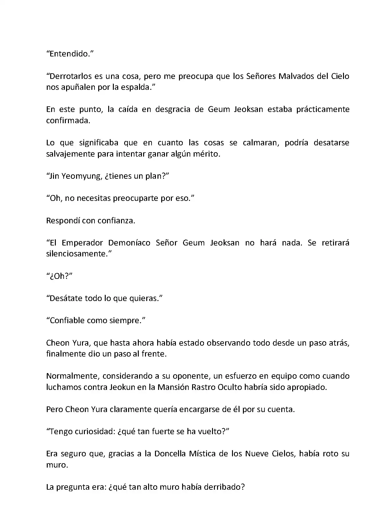 Mi Esposa es la Lider del Culto Demoniaco (Novela) - Capítulo 80 - Página 11 - LectorTMOo