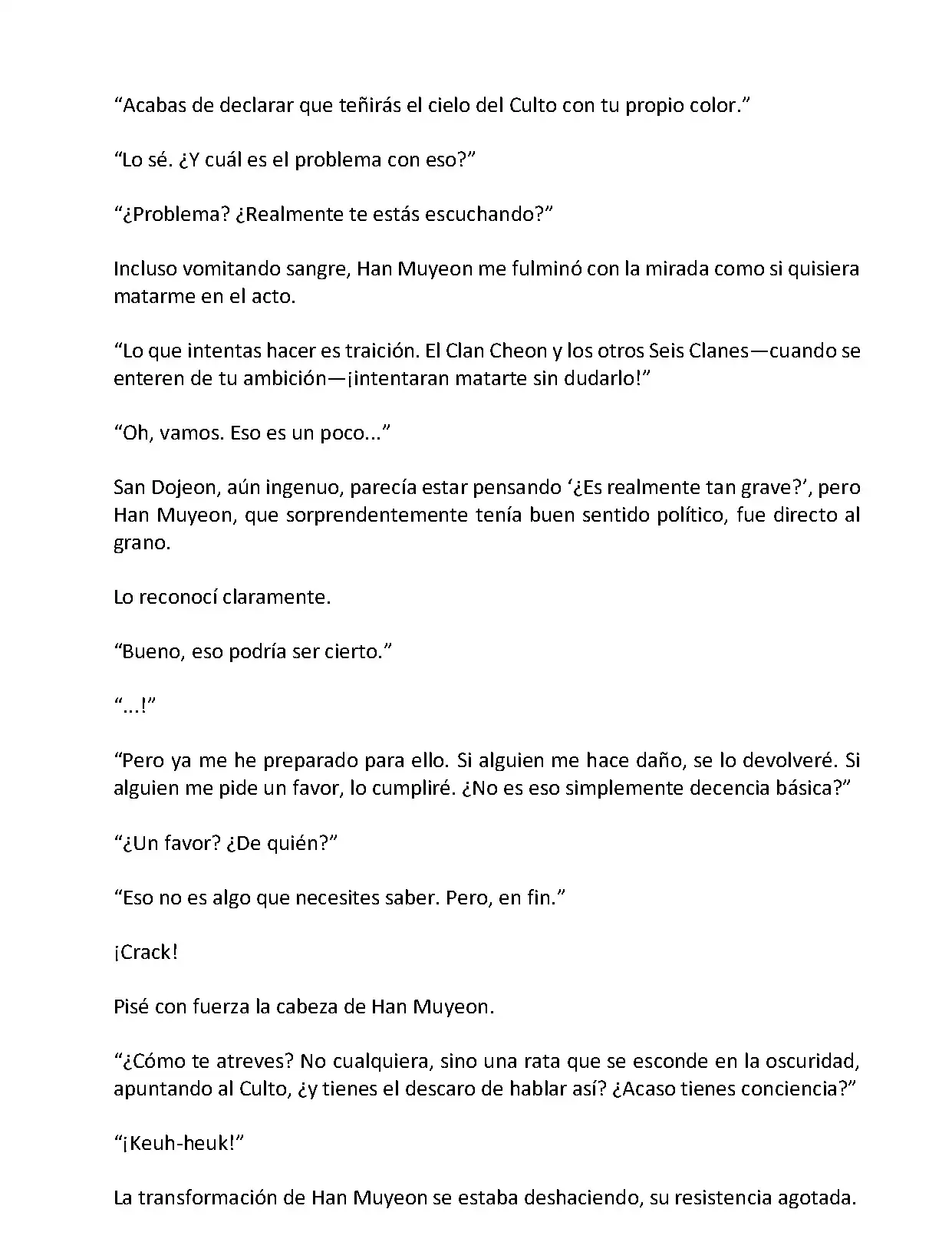 Mi Esposa es la Lider del Culto Demoniaco (Novela) - Capítulo 81 - Página 4 - LectorTMOo