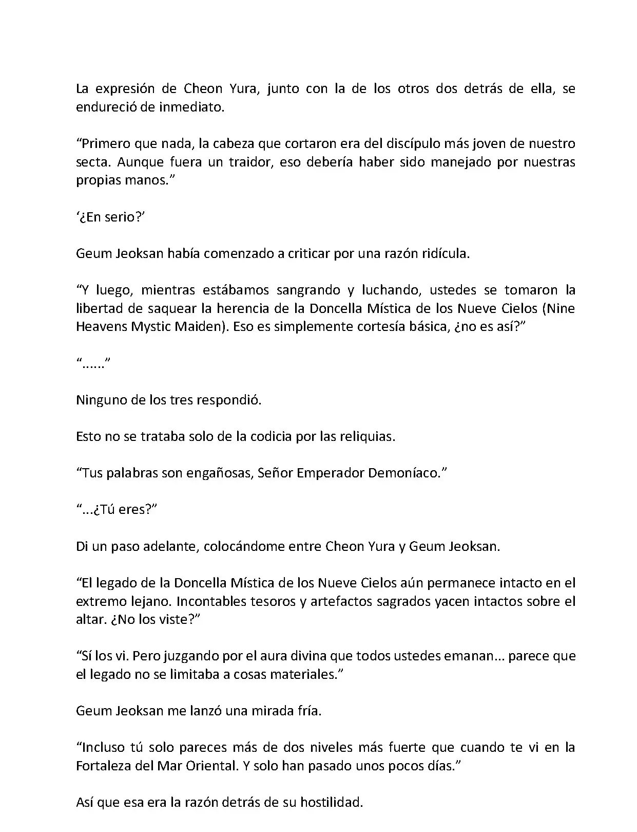Mi Esposa es la Lider del Culto Demoniaco (Novela) - Capítulo 82 - Página 10 - LectorTMOo