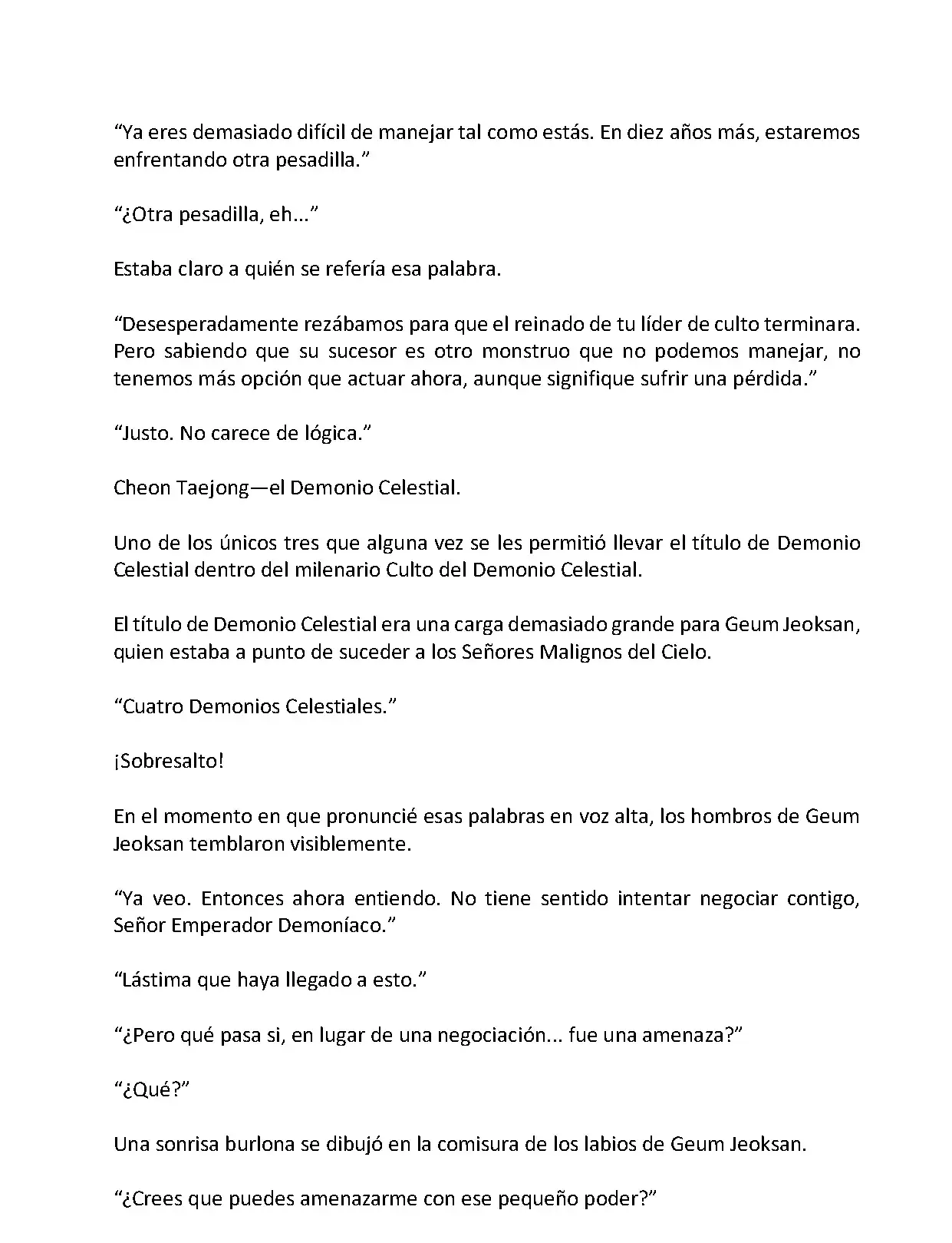 Mi Esposa es la Lider del Culto Demoniaco (Novela) - Capítulo 82 - Página 12 - LectorTMOo