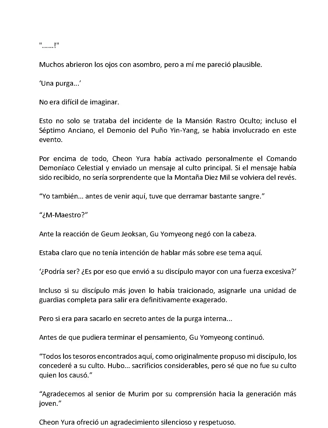 Mi Esposa es la Lider del Culto Demoniaco (Novela) - Capítulo 83 - Página 5 - LectorTMOo