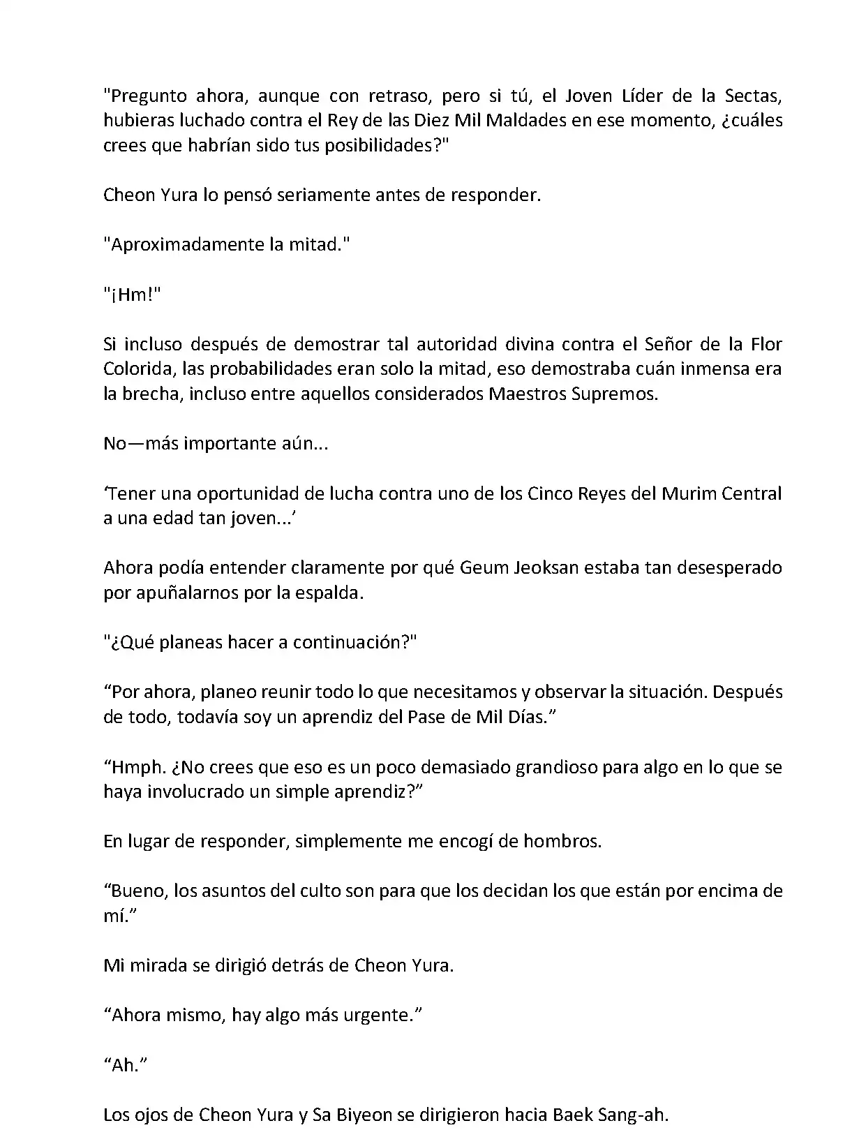 Mi Esposa es la Lider del Culto Demoniaco (Novela) - Capítulo 83 - Página 8 - LectorTMOo