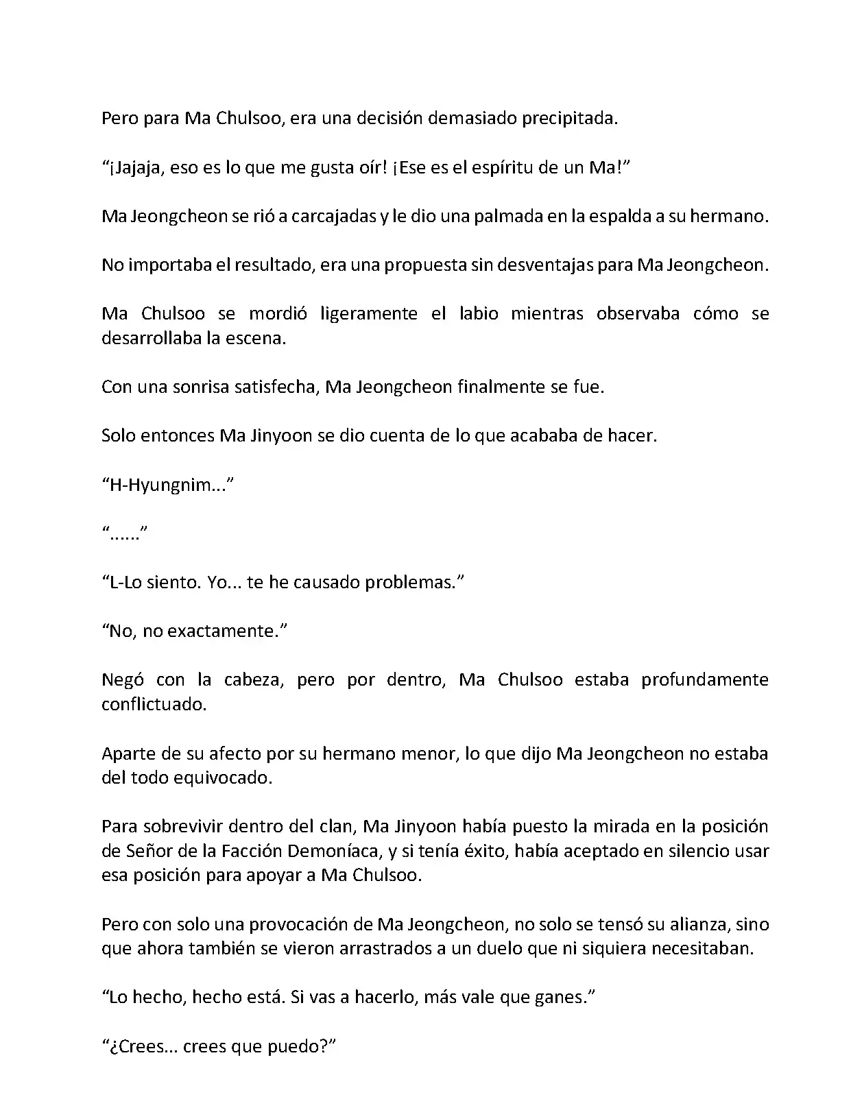 Mi Esposa es la Lider del Culto Demoniaco (Novela) - Capítulo 84 - Página 6 - LectorTMOo