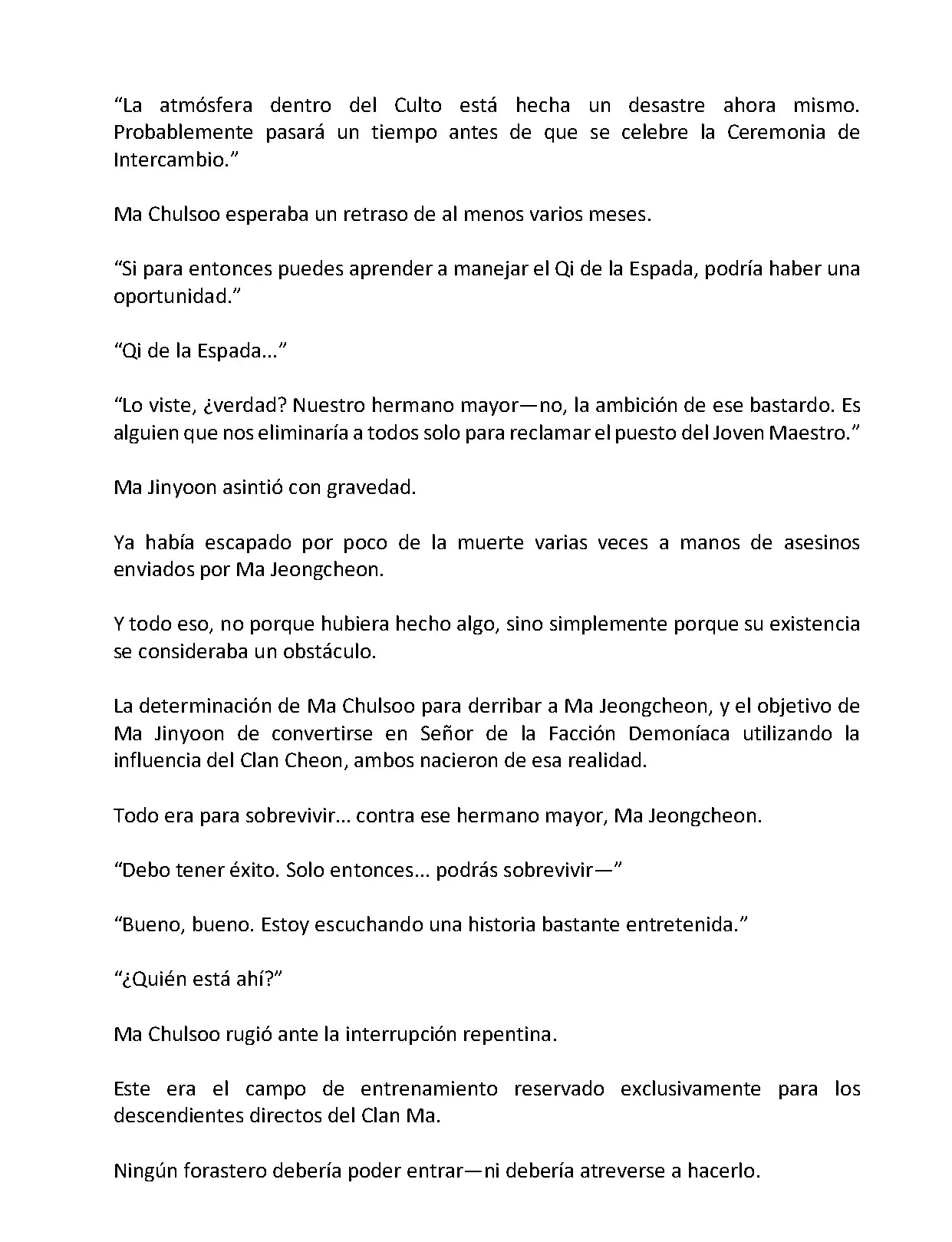 Mi Esposa es la Lider del Culto Demoniaco (Novela) - Capítulo 84 - Página 7 - LectorTMOo