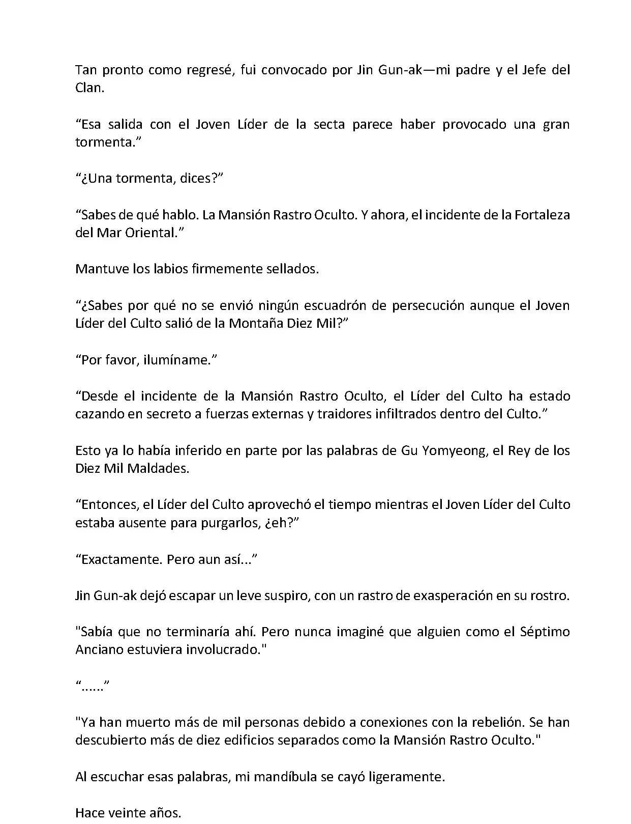 Mi Esposa es la Lider del Culto Demoniaco (Novela) - Capítulo 84 - Página 9 - LectorTMOo