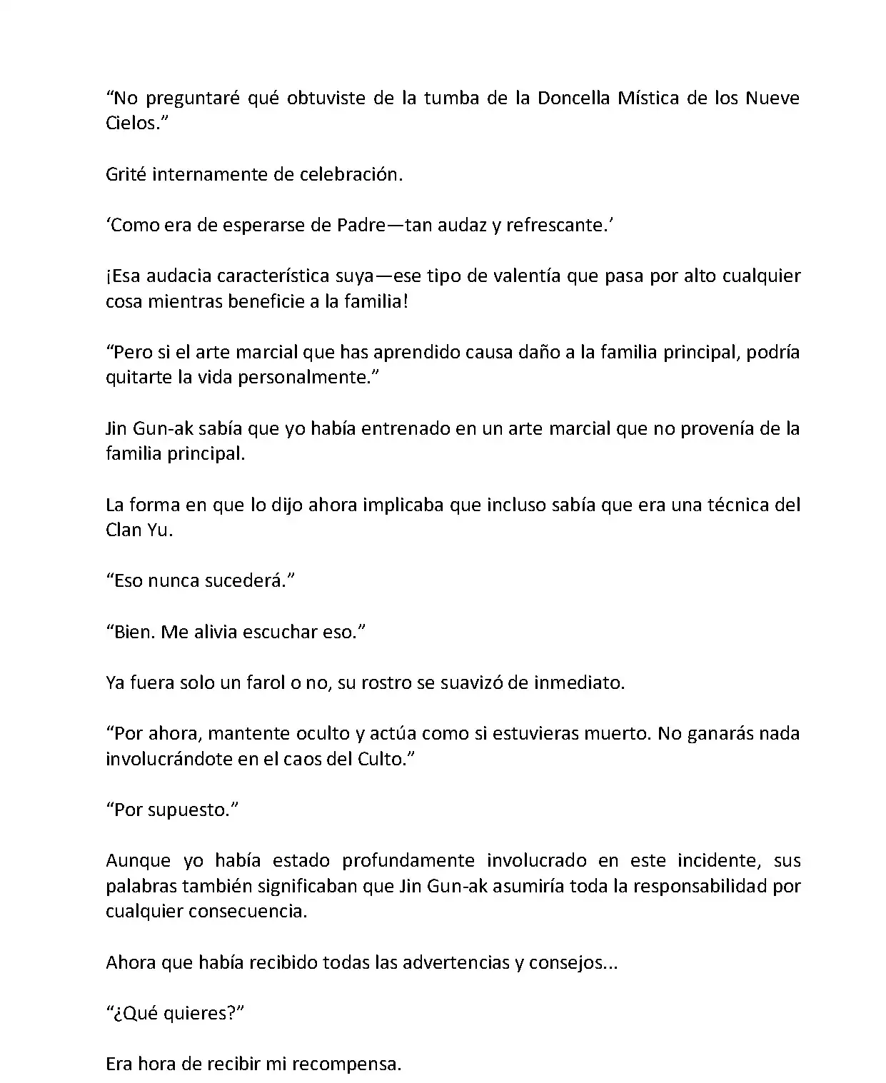 Mi Esposa es la Lider del Culto Demoniaco (Novela) - Capítulo 84 - Página 11 - LectorTMOo