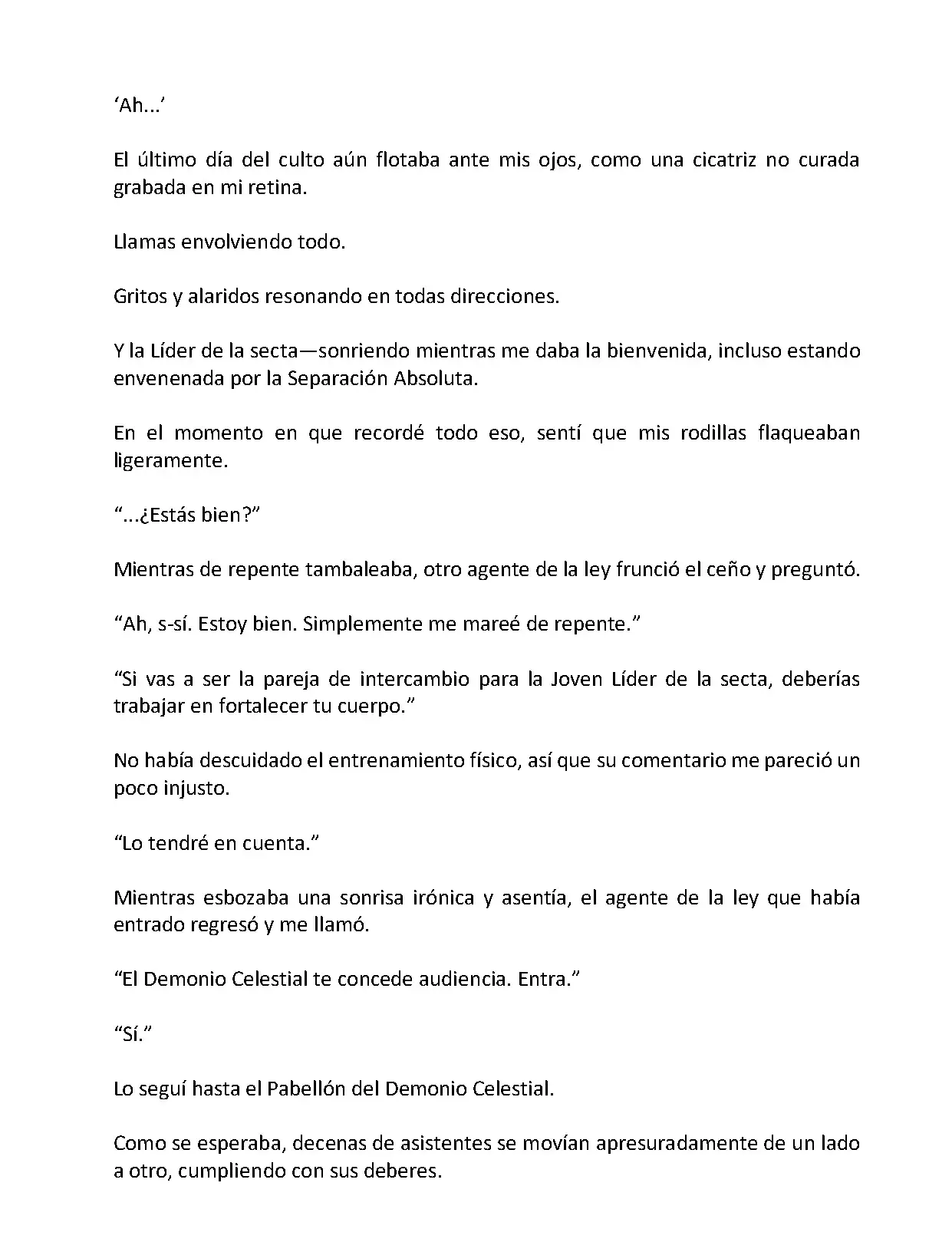 Mi Esposa es la Lider del Culto Demoniaco (Novela) - Capítulo 85 - Página 7 - LectorTMOo