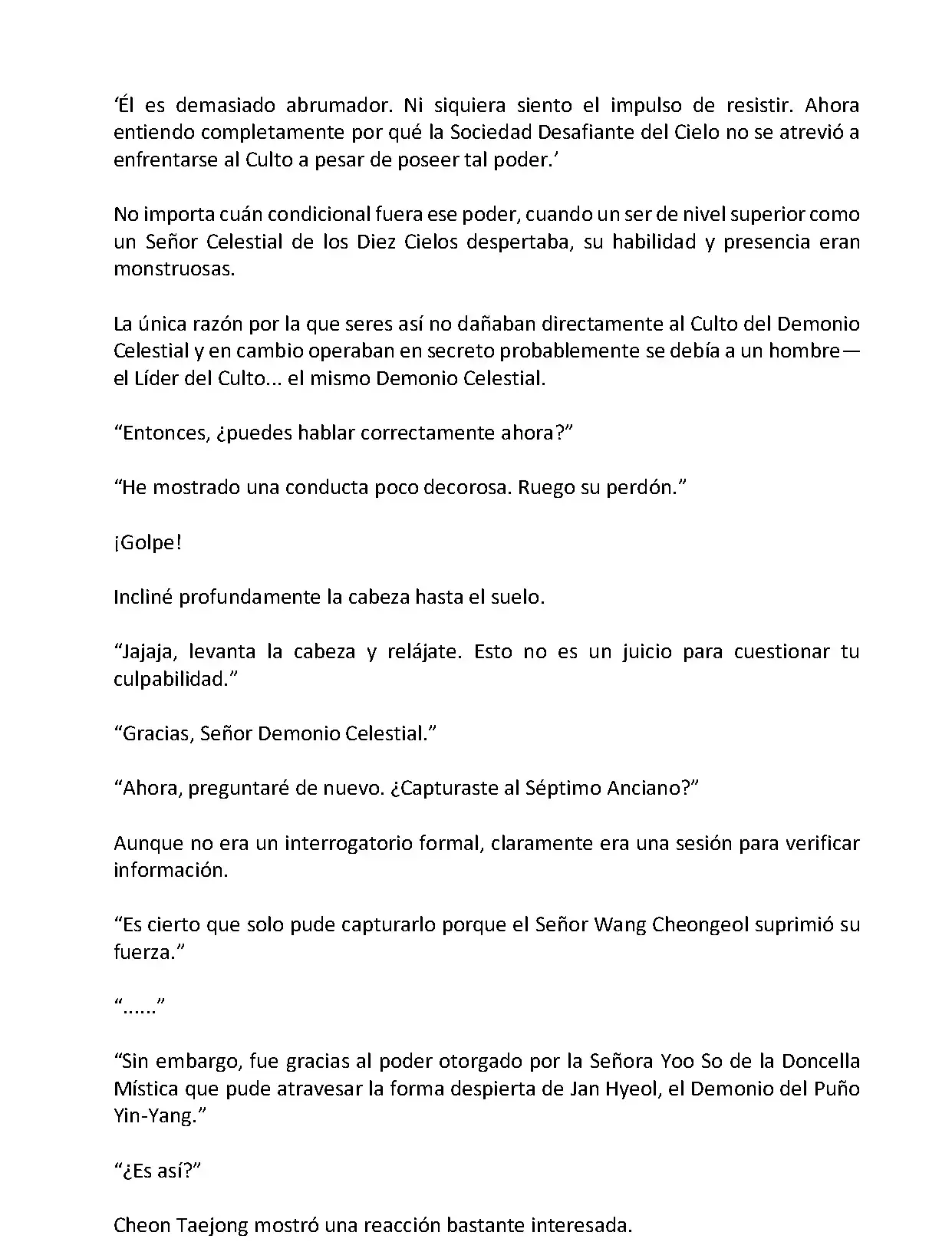 Mi Esposa es la Lider del Culto Demoniaco (Novela) - Capítulo 85 - Página 11 - LectorTMOo