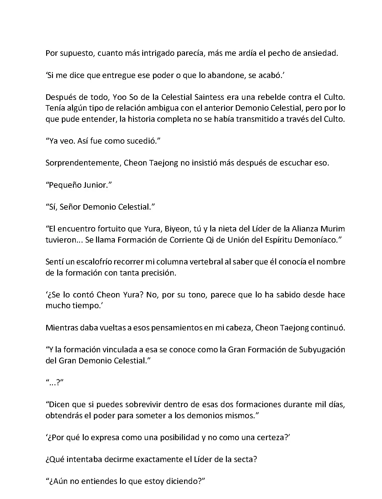 Mi Esposa es la Lider del Culto Demoniaco (Novela) - Capítulo 85 - Página 12 - LectorTMOo