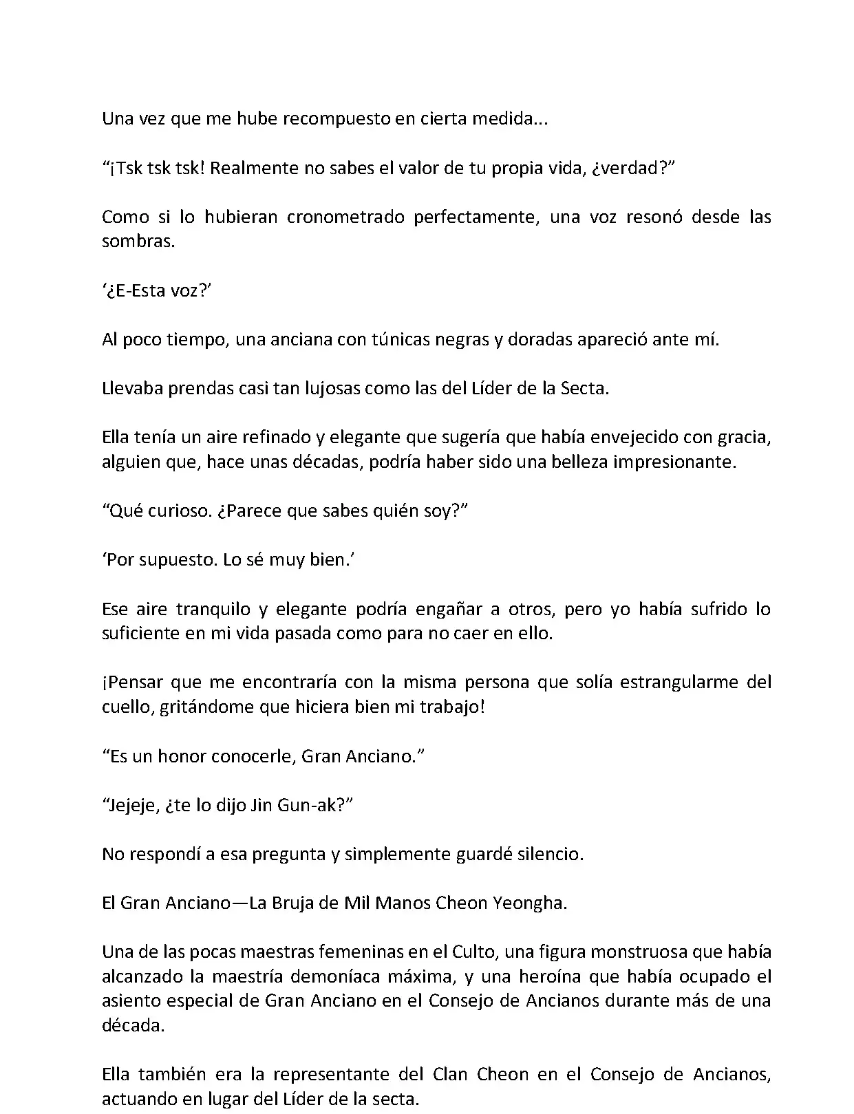 Mi Esposa es la Lider del Culto Demoniaco (Novela) - Capítulo 86 - Página 9 - LectorTMOo