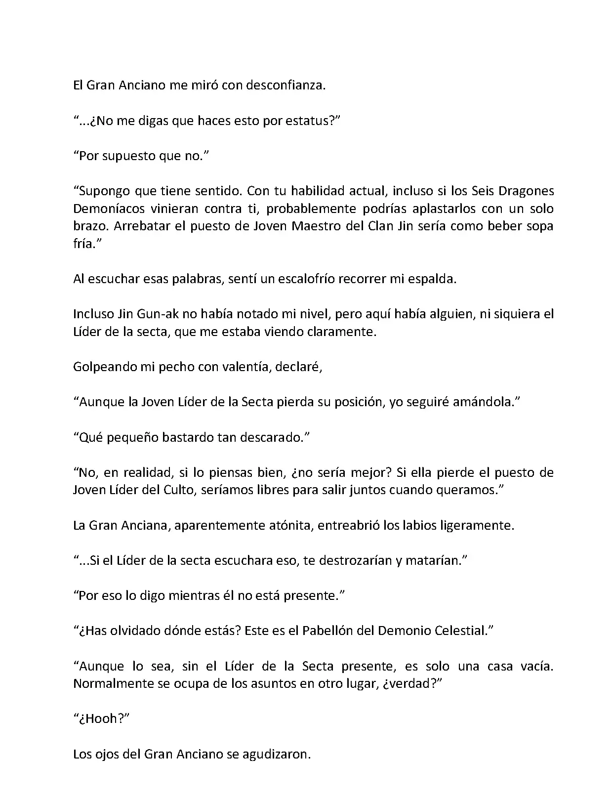 Mi Esposa es la Lider del Culto Demoniaco (Novela) - Capítulo 87 - Página 5 - LectorTMOo