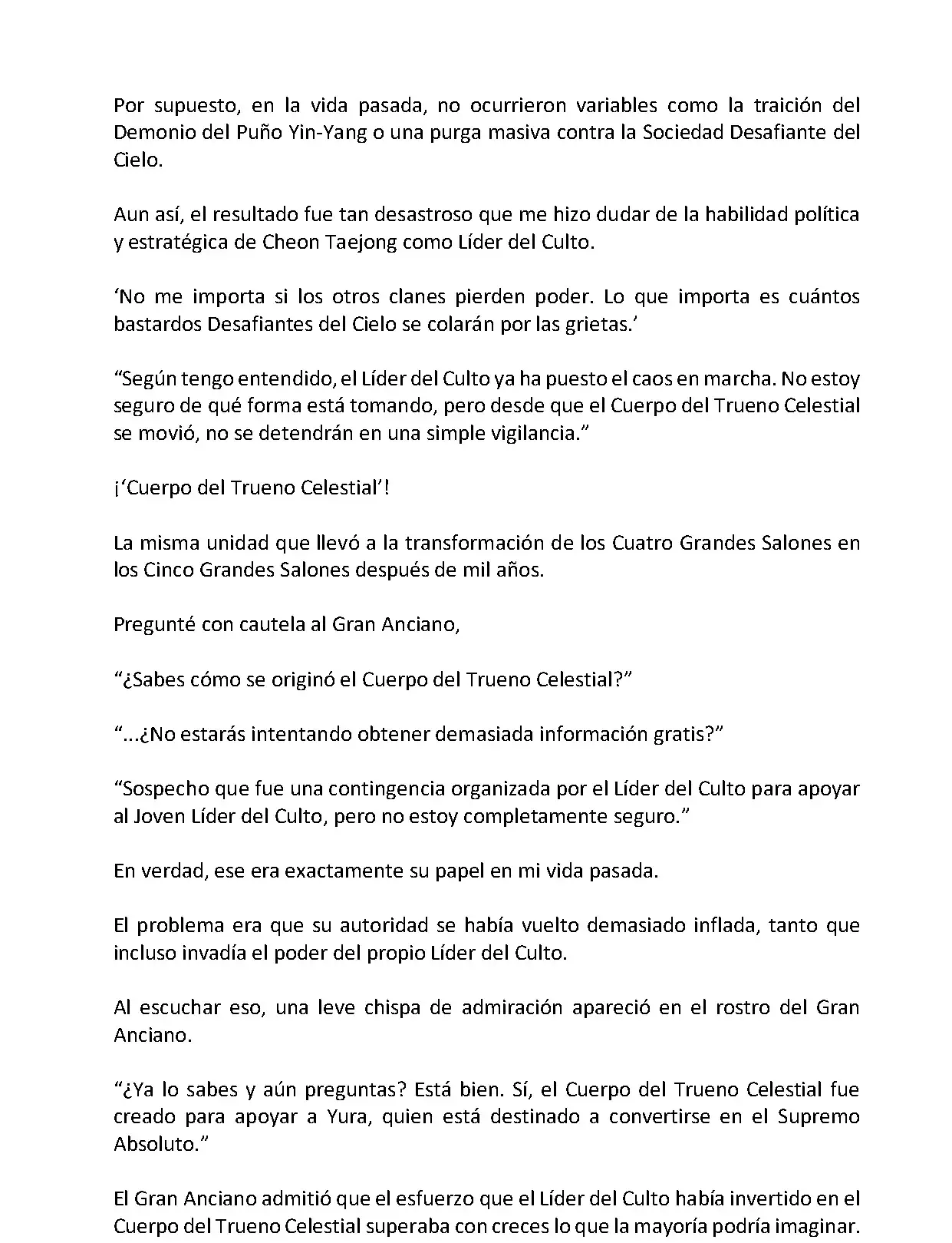 Mi Esposa es la Lider del Culto Demoniaco (Novela) - Capítulo 87 - Página 10 - LectorTMOo