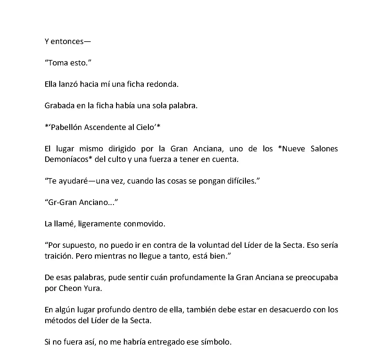 Mi Esposa es la Lider del Culto Demoniaco (Novela) - Capítulo 87 - Página 12 - LectorTMOo
