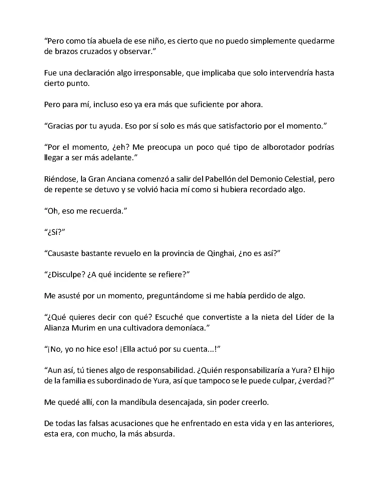 Mi Esposa es la Lider del Culto Demoniaco (Novela) - Capítulo 88 - Página 3 - LectorTMOo