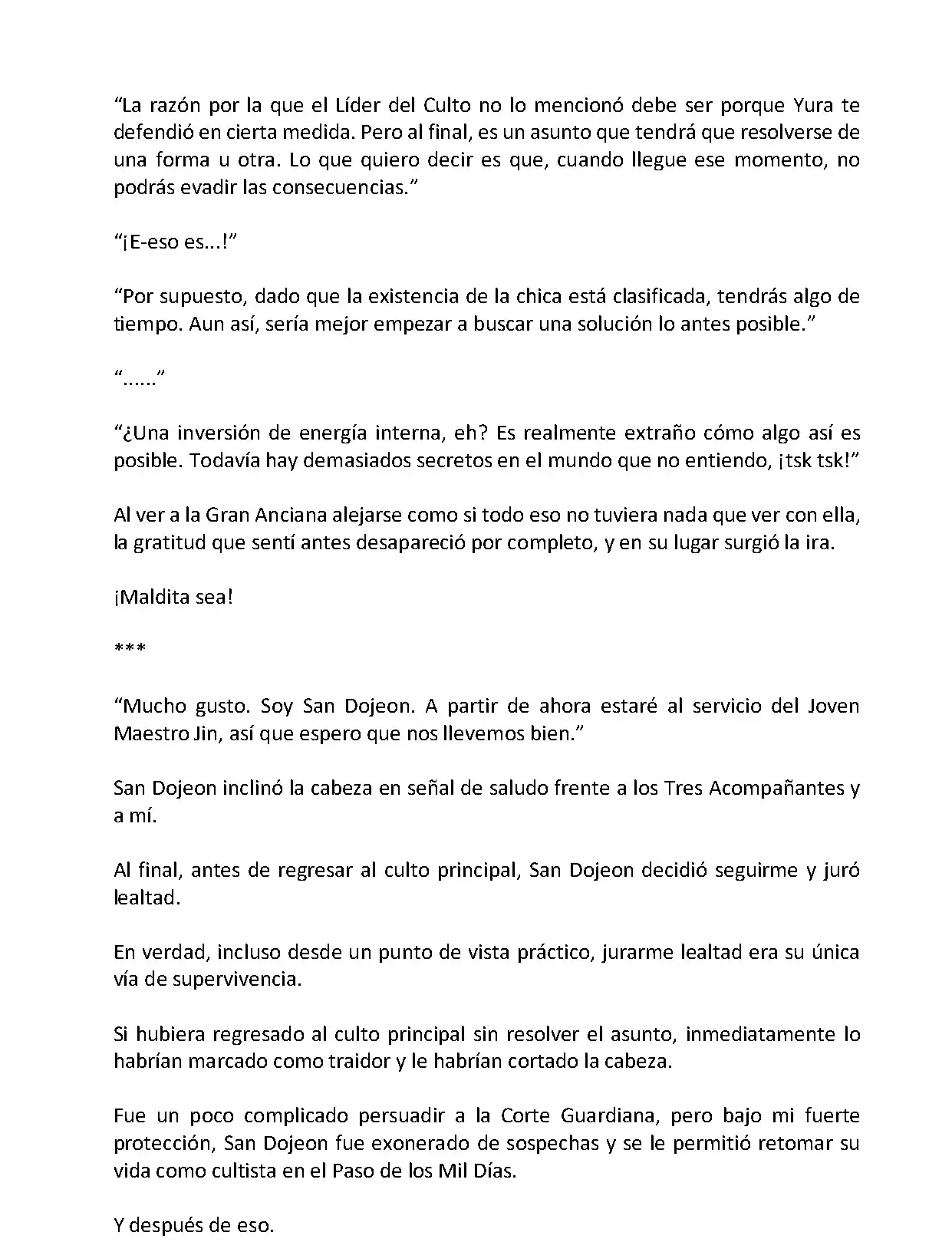 Mi Esposa es la Lider del Culto Demoniaco (Novela) - Capítulo 88 - Página 4 - LectorTMOo