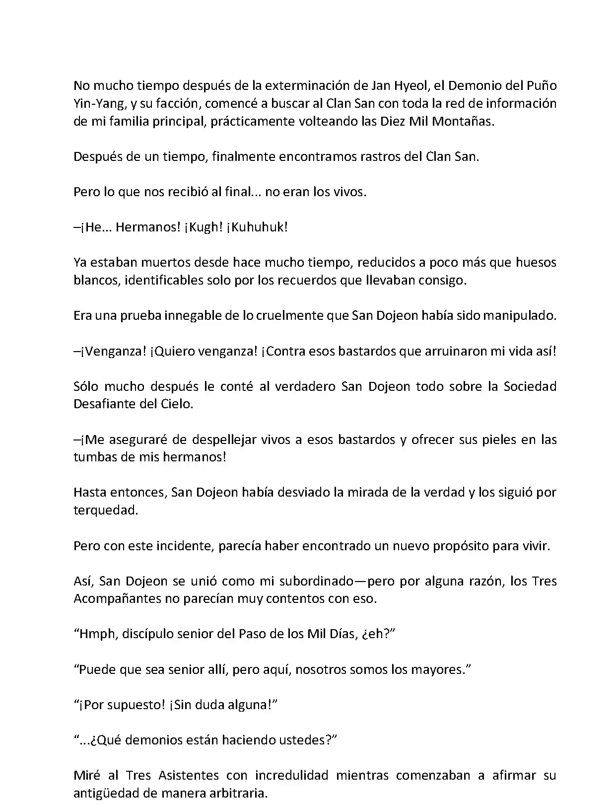 Mi Esposa es la Lider del Culto Demoniaco (Novela) - Capítulo 88 - Página 5 - LectorTMOo