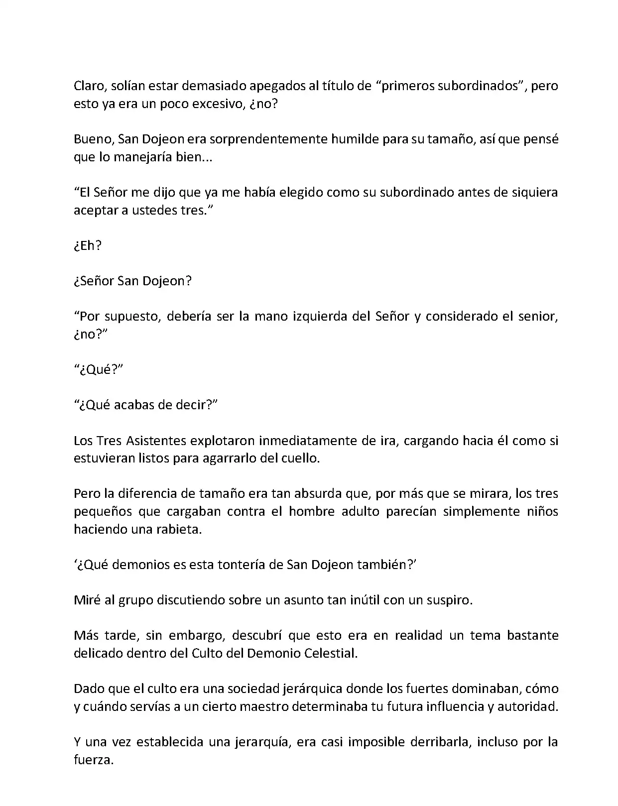 Mi Esposa es la Lider del Culto Demoniaco (Novela) - Capítulo 88 - Página 6 - LectorTMOo