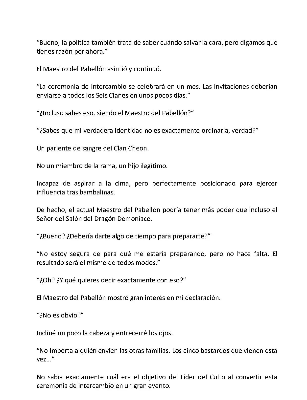 Mi Esposa es la Lider del Culto Demoniaco (Novela) - Capítulo 89 - Página 11 - LectorTMOo