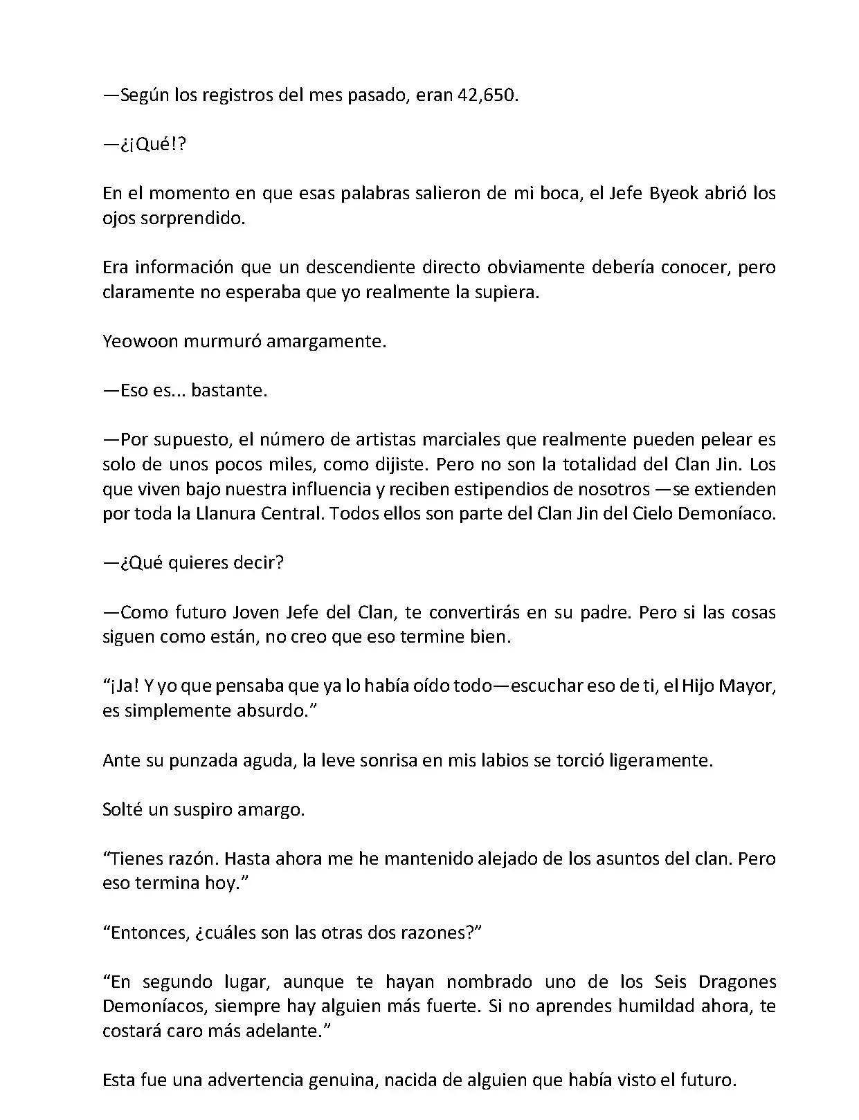 Mi Esposa es la Lider del Culto Demoniaco (Novela) - Capítulo 9 - Página 5 - LectorTMOo