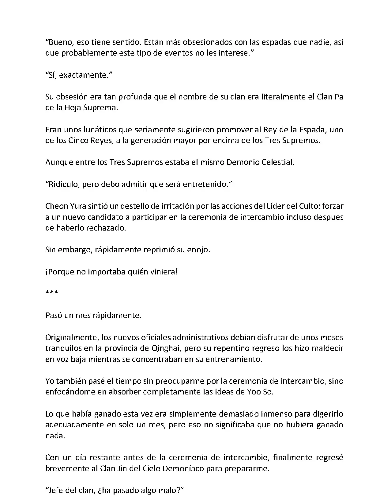 Mi Esposa es la Lider del Culto Demoniaco (Novela) - Capítulo 90 - Página 7 - LectorTMOo