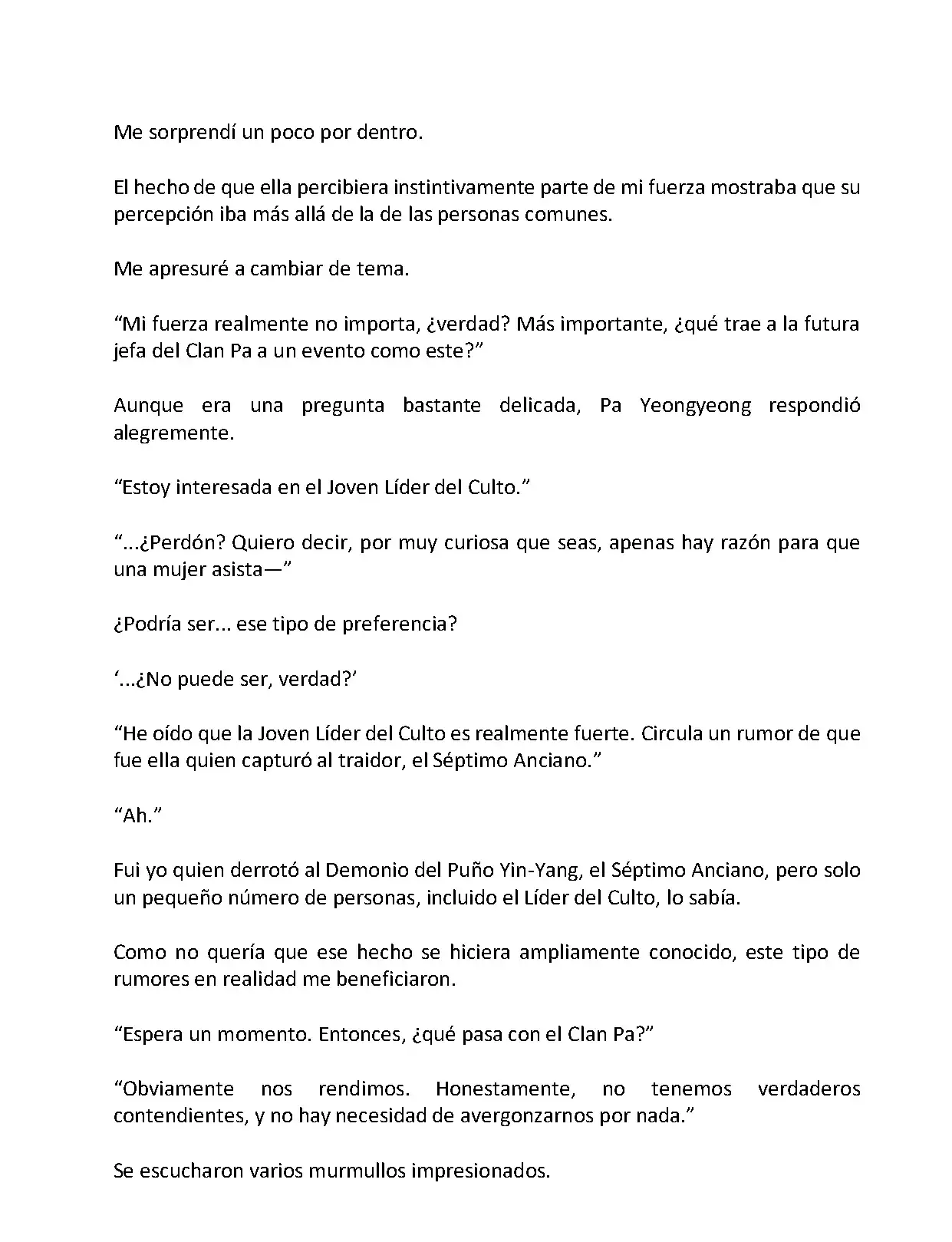 Mi Esposa es la Lider del Culto Demoniaco (Novela) - Capítulo 91 - Página 4 - LectorTMOo
