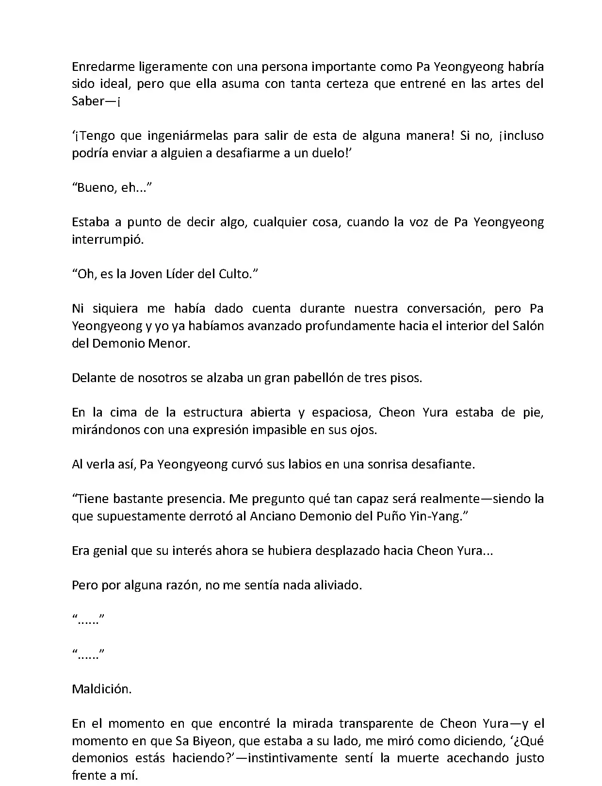 Mi Esposa es la Lider del Culto Demoniaco (Novela) - Capítulo 91 - Página 8 - LectorTMOo
