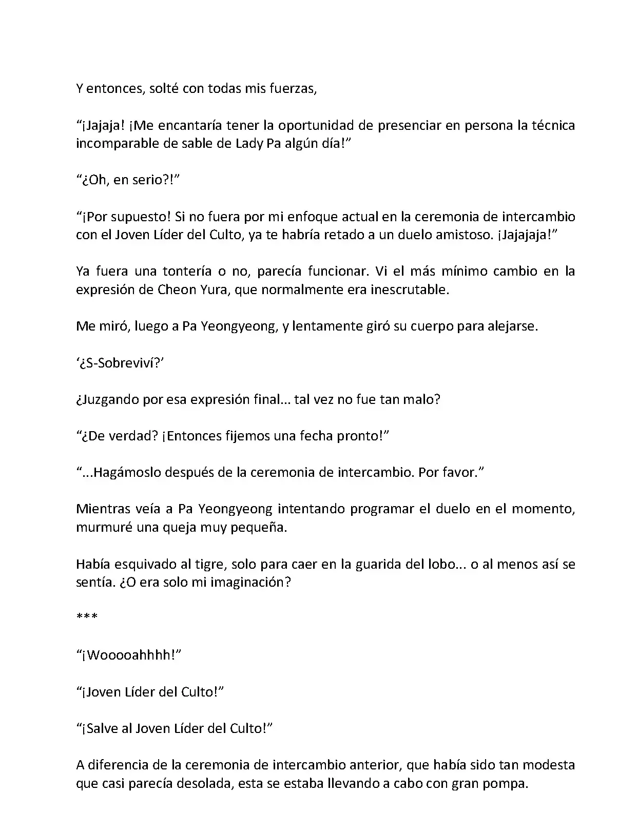 Mi Esposa es la Lider del Culto Demoniaco (Novela) - Capítulo 91 - Página 9 - LectorTMOo
