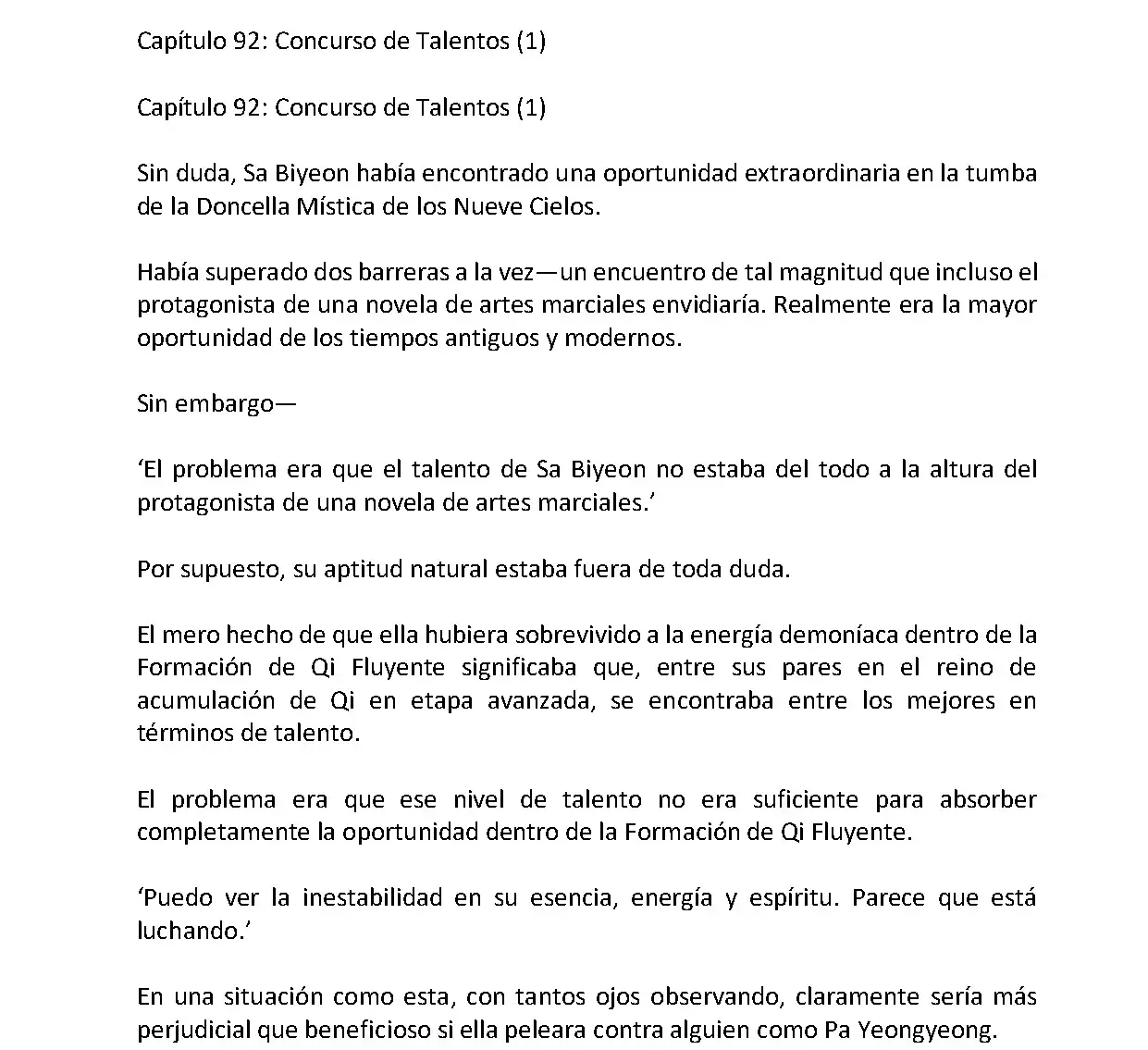 Mi Esposa es la Lider del Culto Demoniaco (Novela) - Capítulo 92 - Página 2 - LectorTMOo