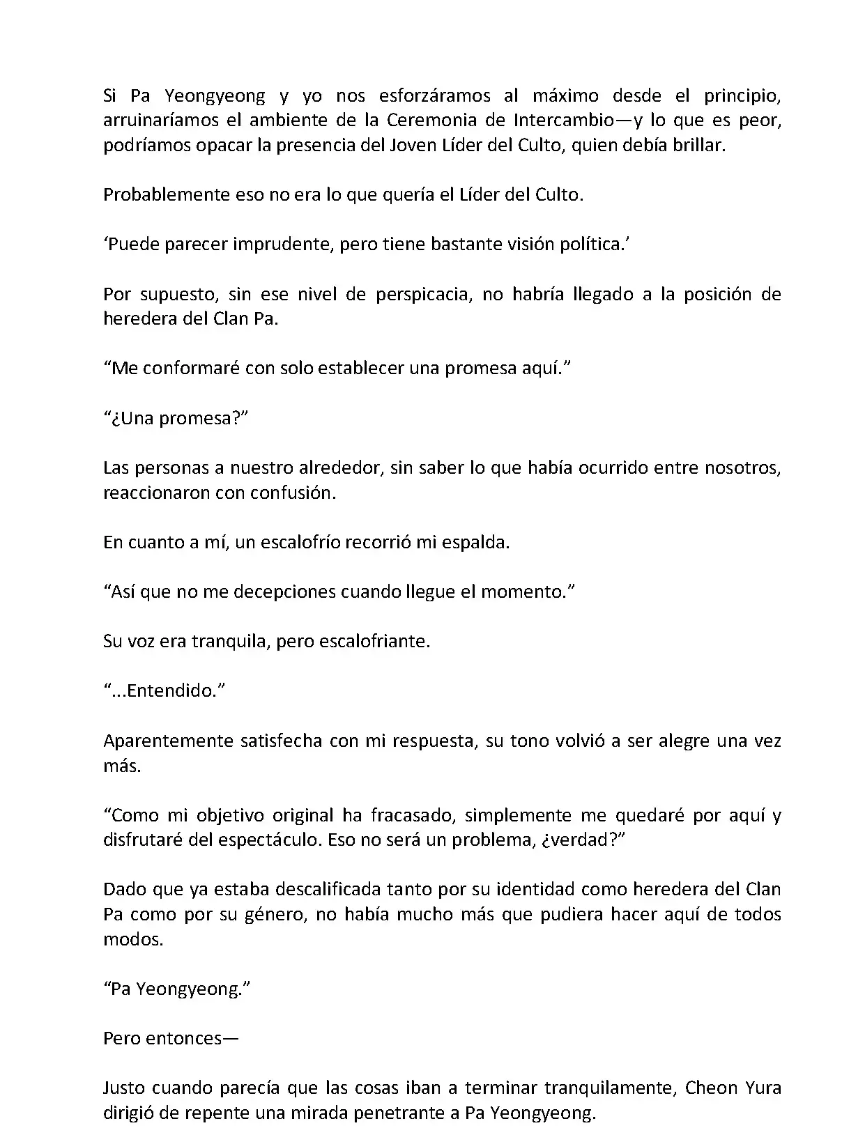 Mi Esposa es la Lider del Culto Demoniaco (Novela) - Capítulo 92 - Página 5 - LectorTMOo