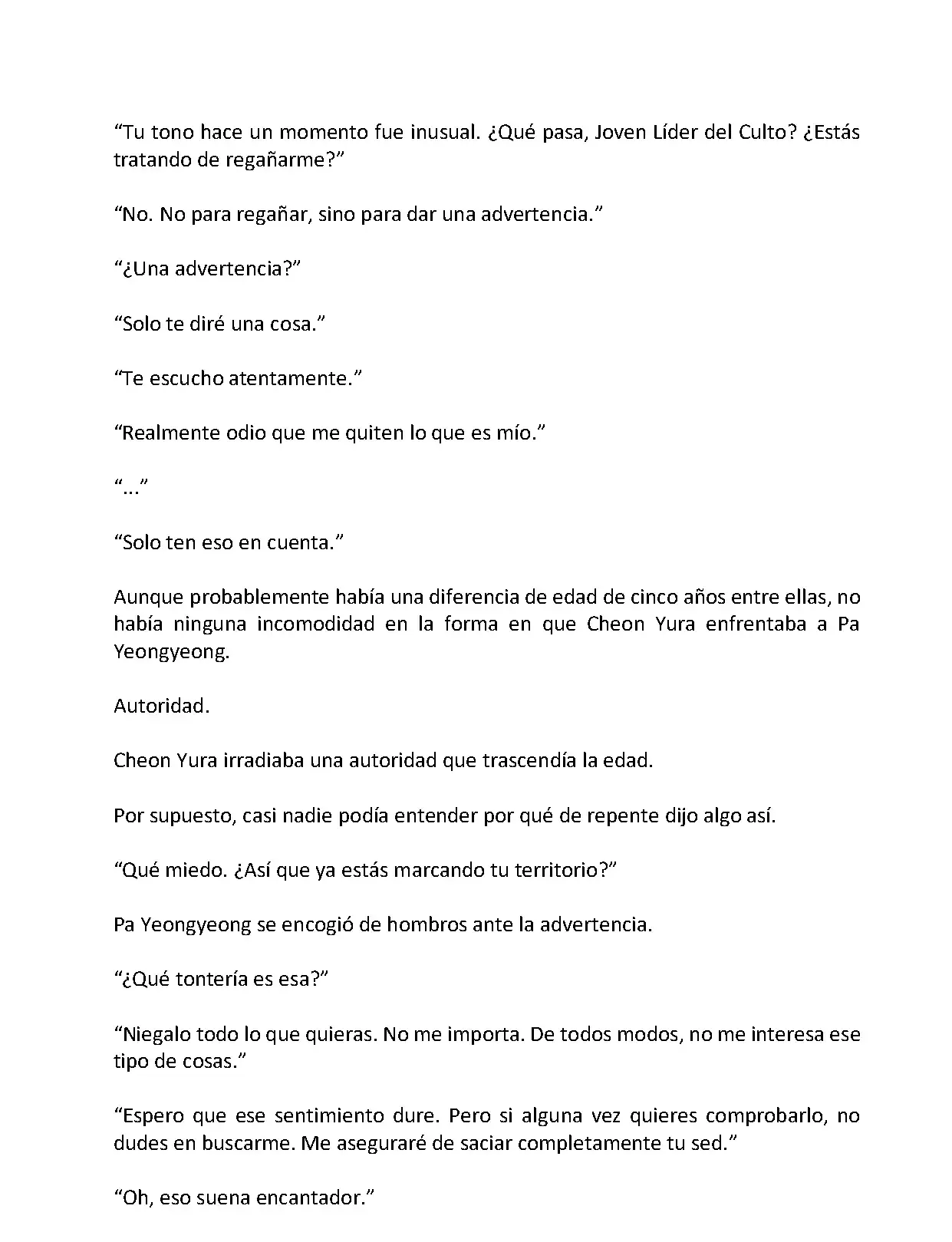 Mi Esposa es la Lider del Culto Demoniaco (Novela) - Capítulo 92 - Página 6 - LectorTMOo