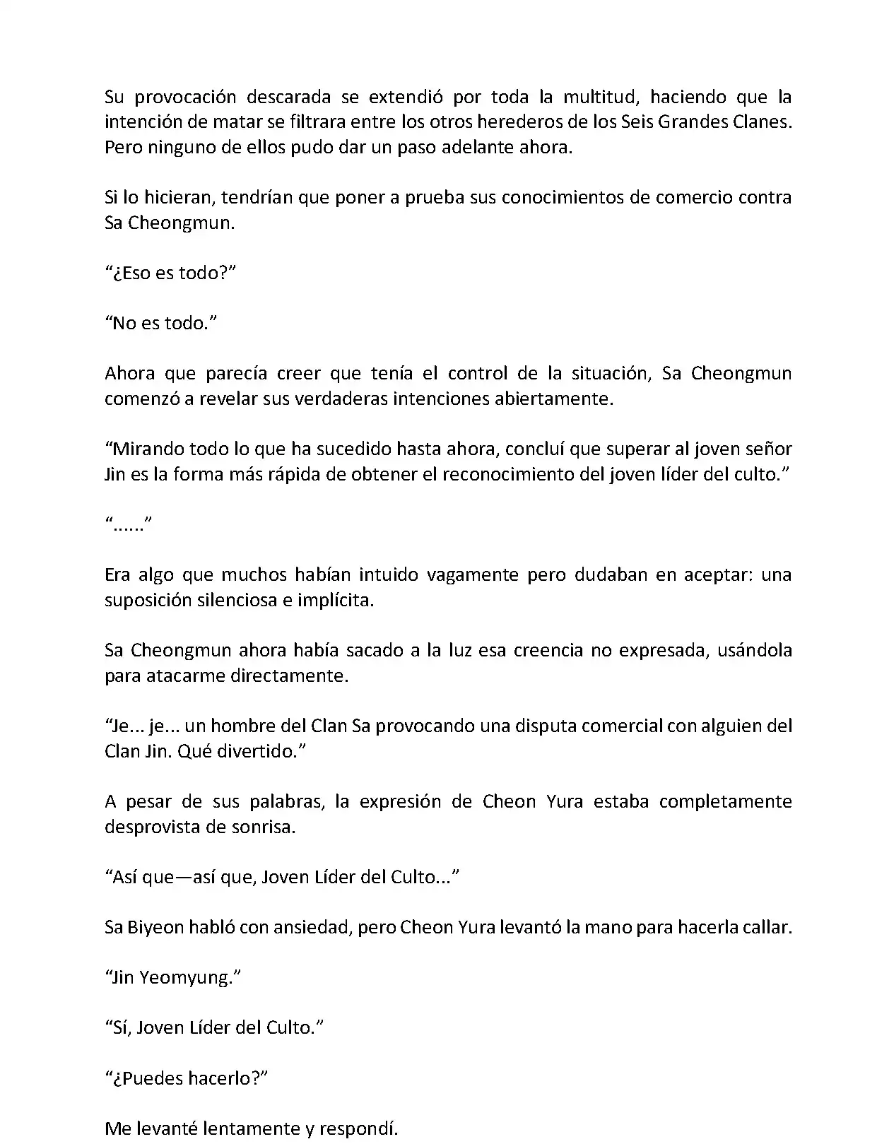 Mi Esposa es la Lider del Culto Demoniaco (Novela) - Capítulo 93 - Página 11 - LectorTMOo