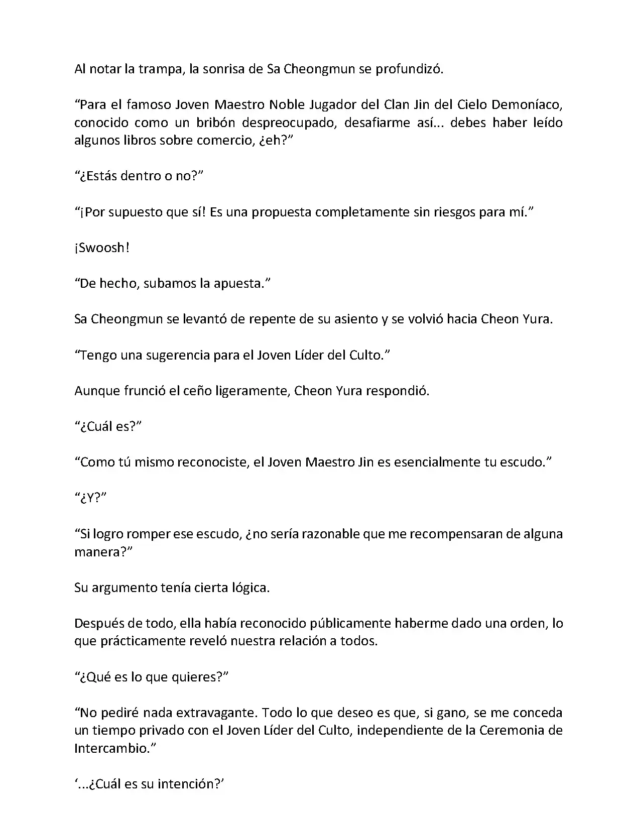Mi Esposa es la Lider del Culto Demoniaco (Novela) - Capítulo 94 - Página 6 - LectorTMOo
