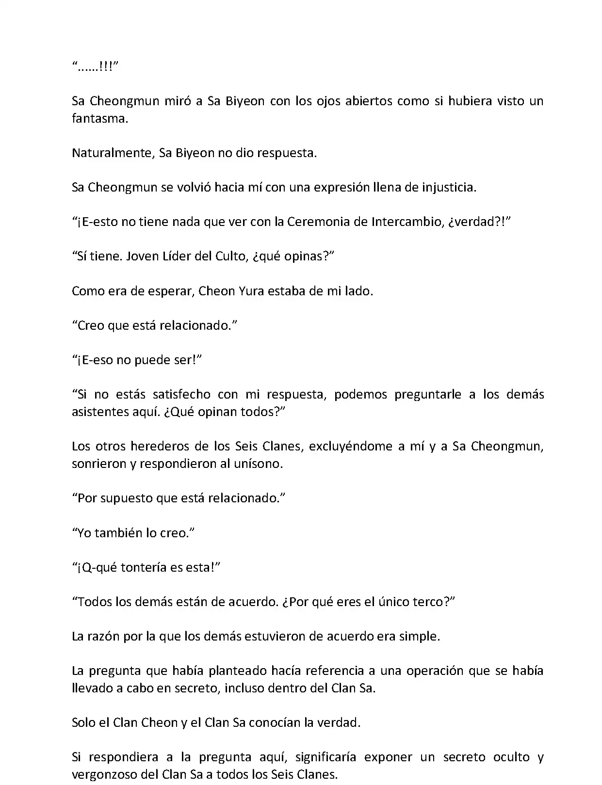 Mi Esposa es la Lider del Culto Demoniaco (Novela) - Capítulo 95 - Página 5 - LectorTMOo