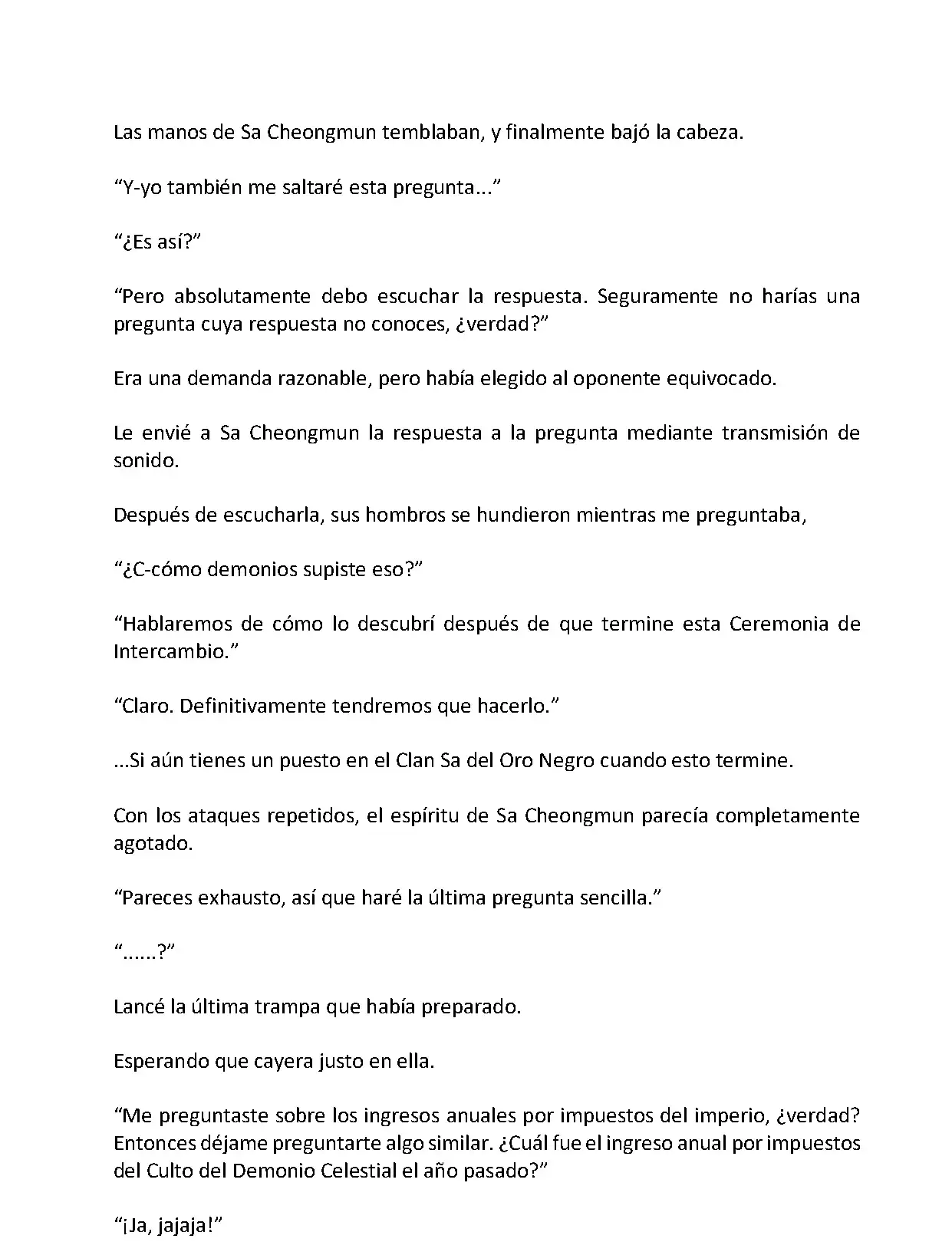 Mi Esposa es la Lider del Culto Demoniaco (Novela) - Capítulo 95 - Página 6 - LectorTMOo