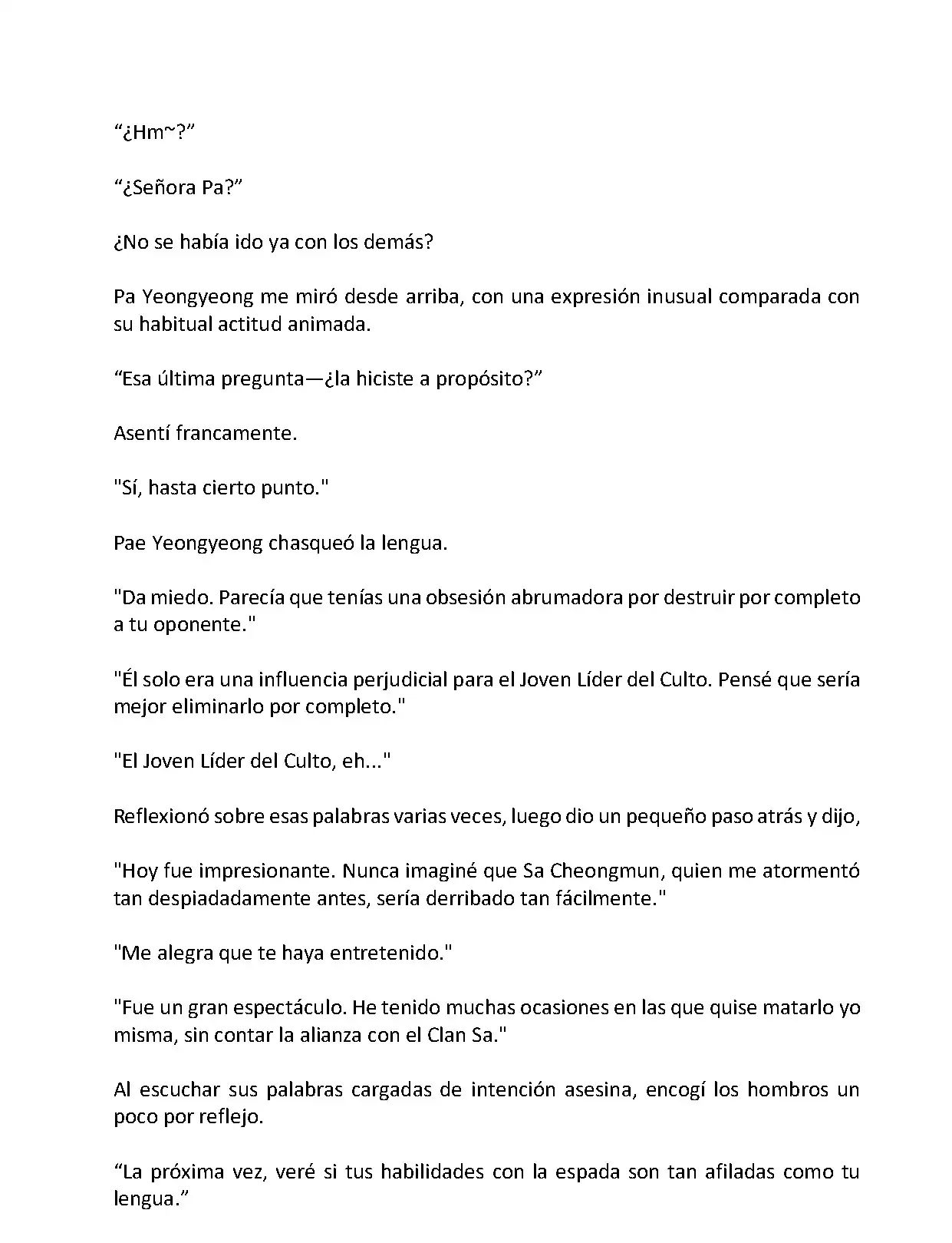 Mi Esposa es la Lider del Culto Demoniaco (Novela) - Capítulo 95 - Página 10 - LectorTMOo