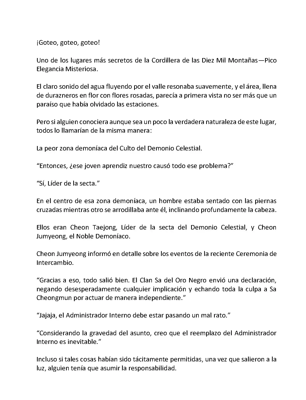 Mi Esposa es la Lider del Culto Demoniaco (Novela) - Capítulo 96 - Página 3 - LectorTMOo